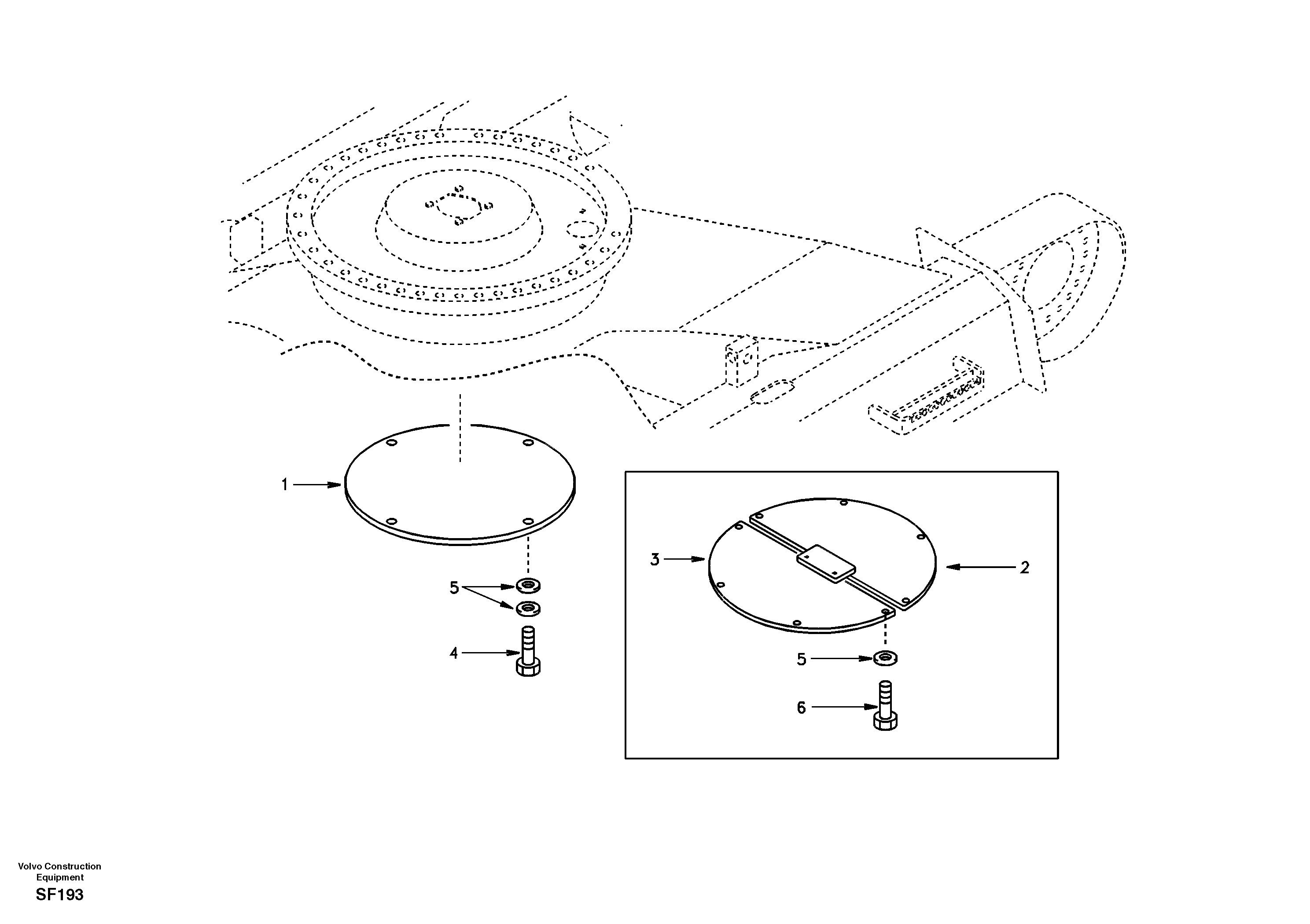 Protecting plate — volvo parts diagram