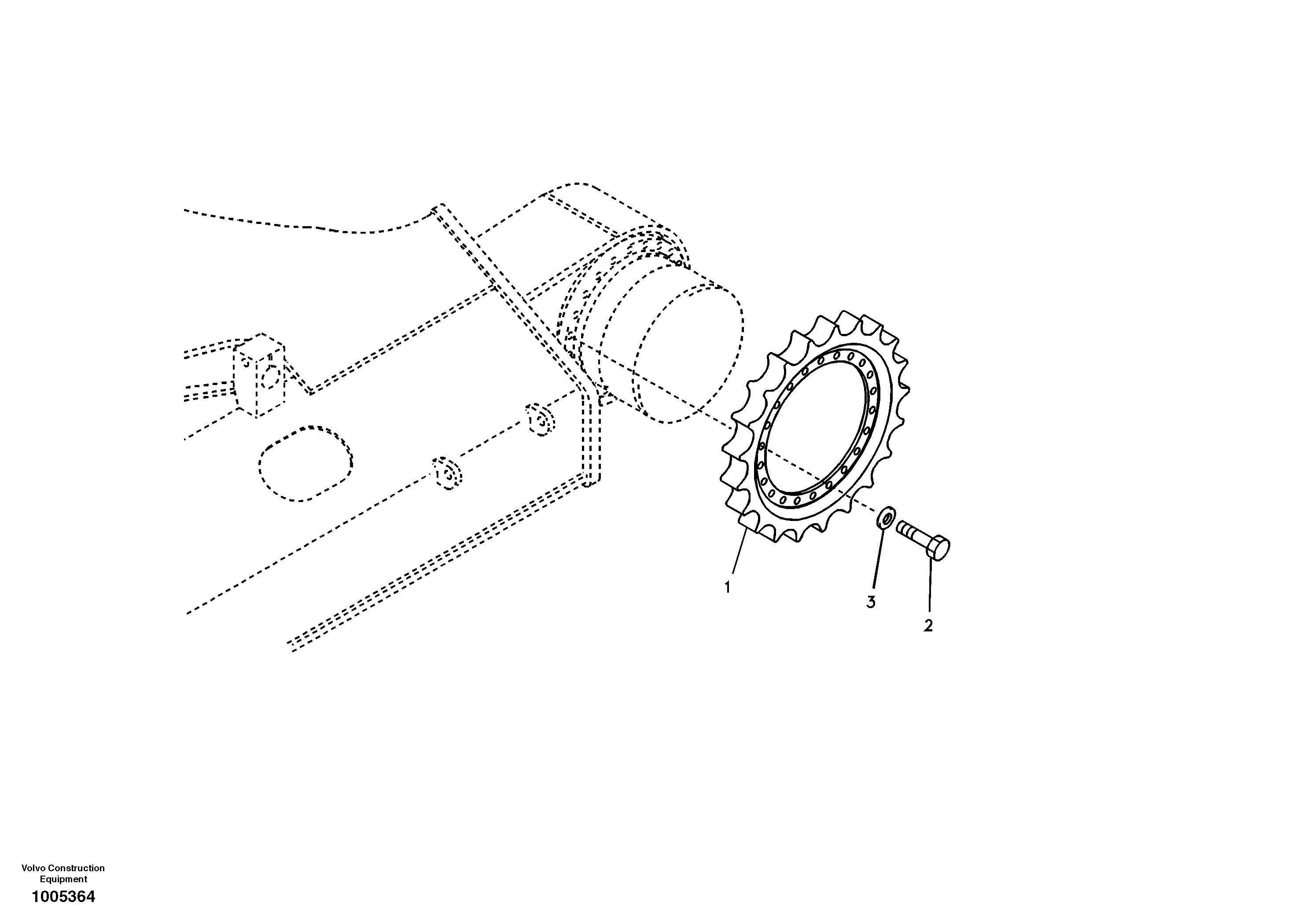 Sprocket — volvo parts diagram