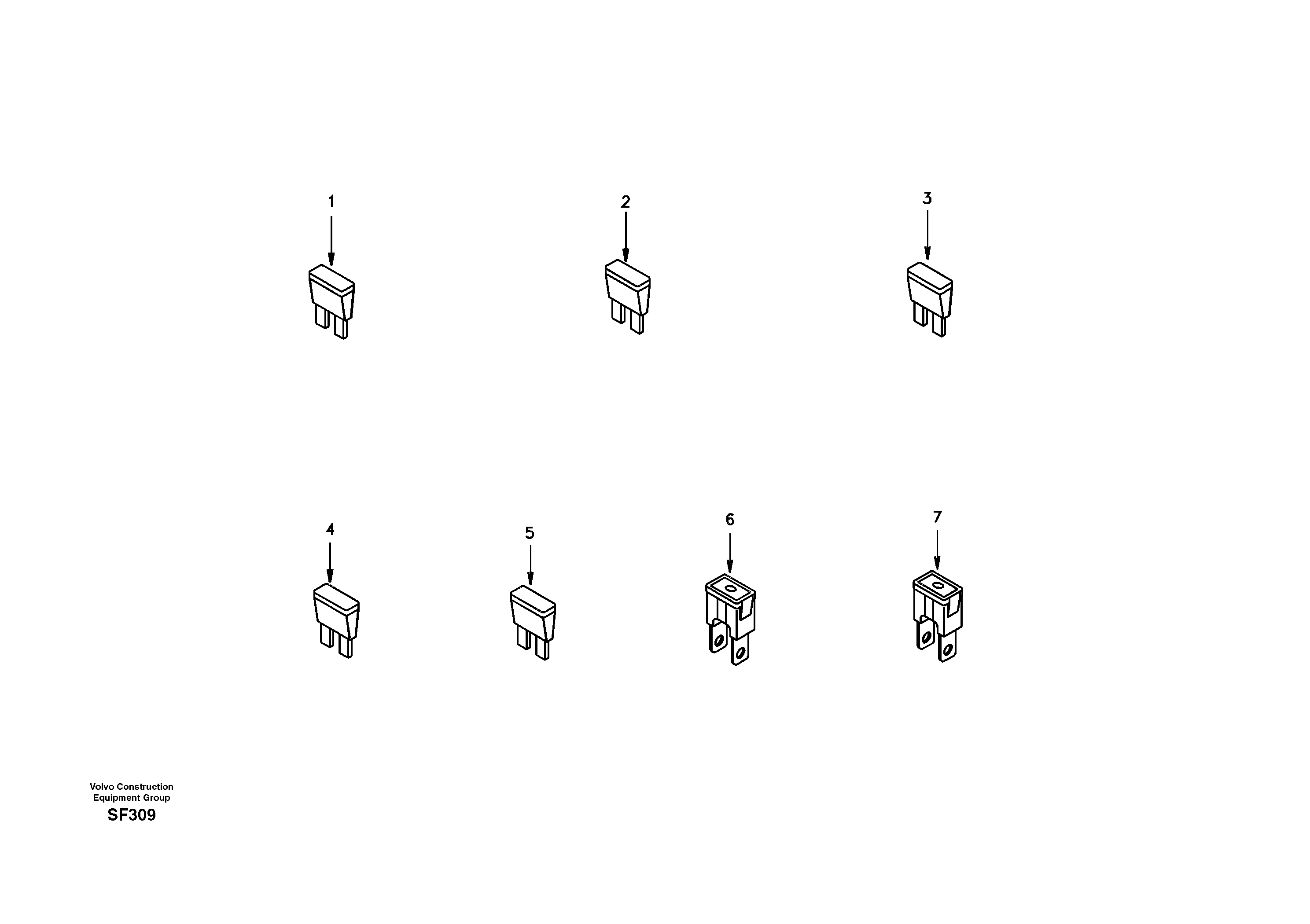 Spare parts kit — volvo parts diagram