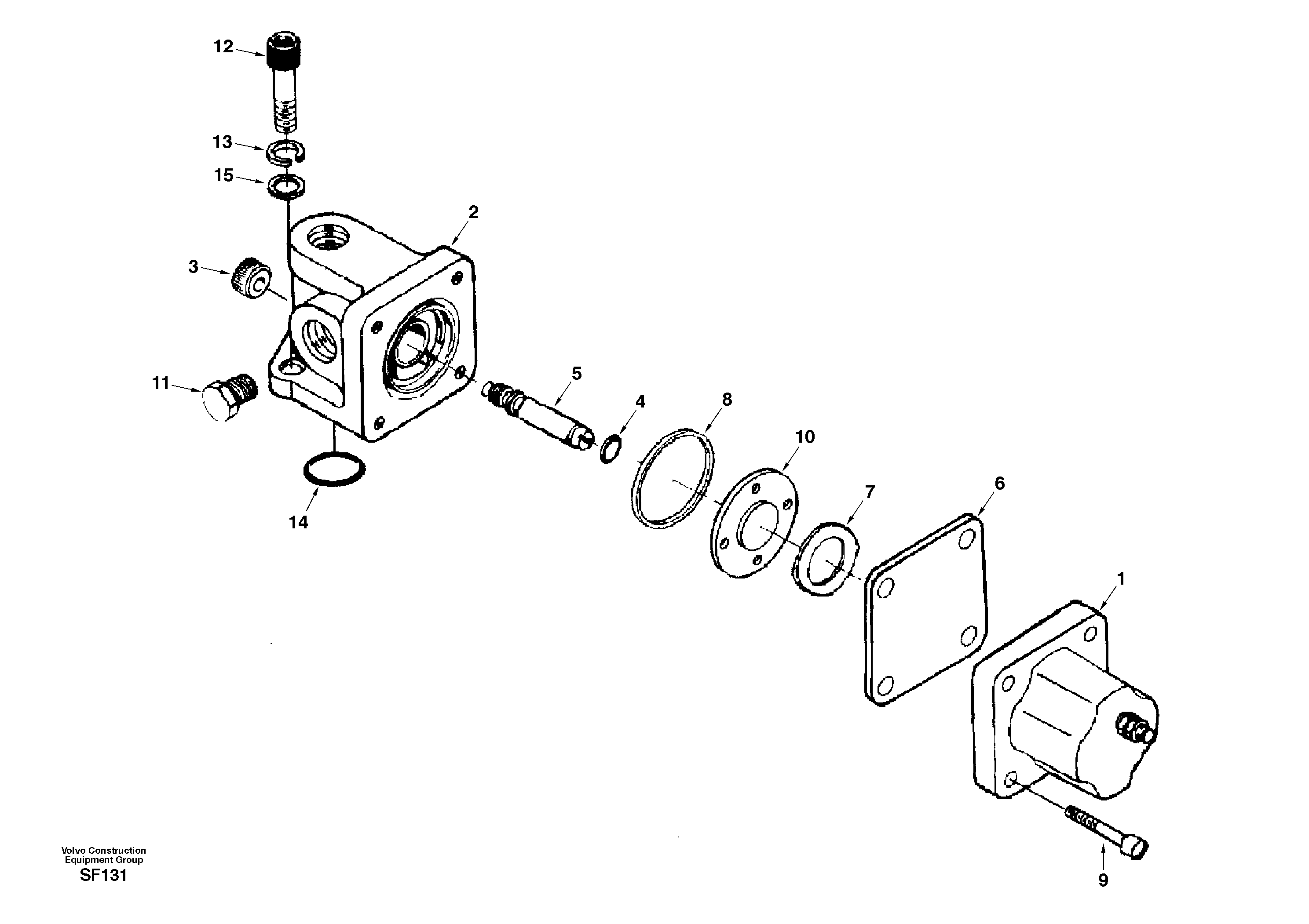 Fuel shut-off valve — volvo parts diagram