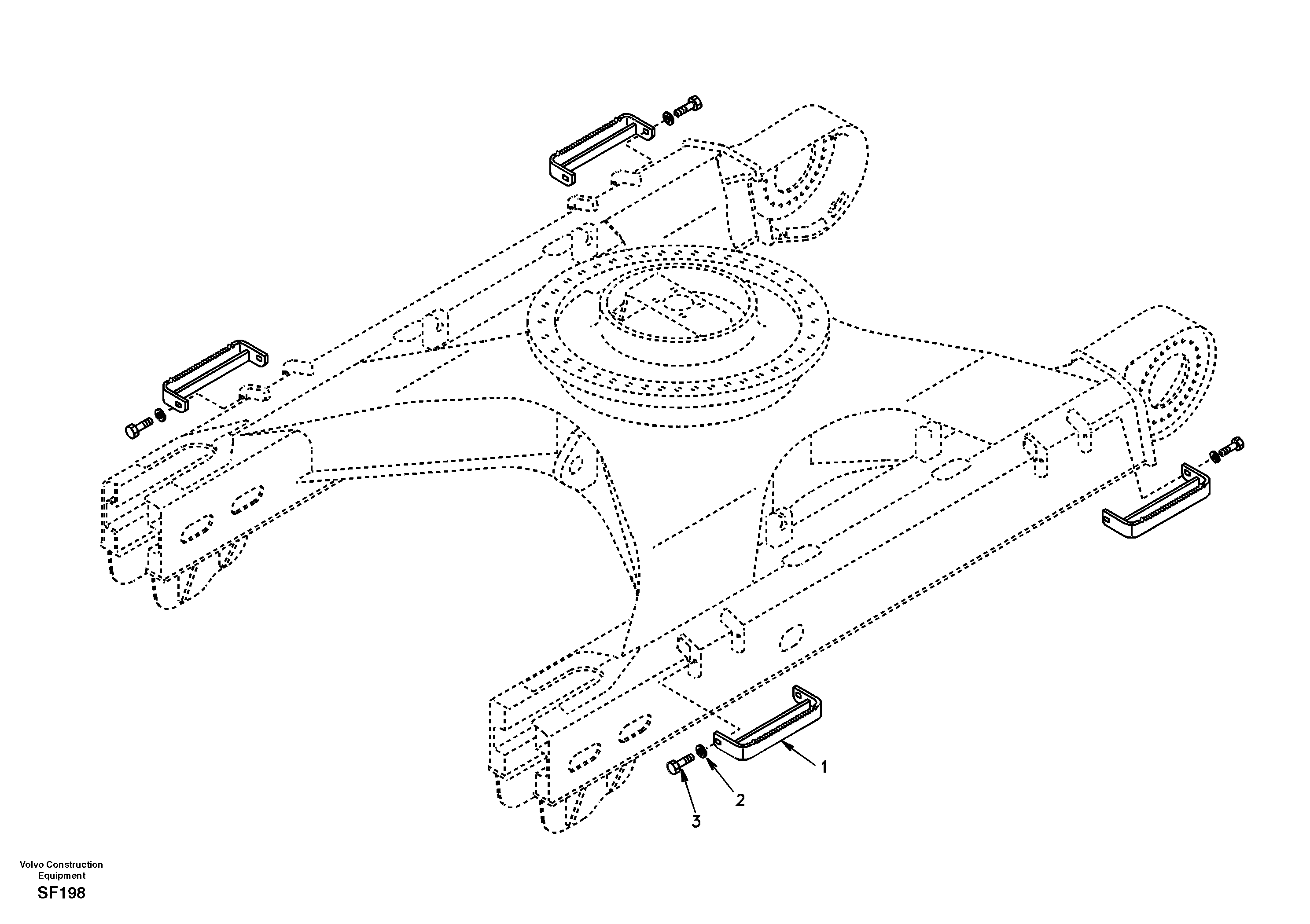 Foot step — volvo parts diagram