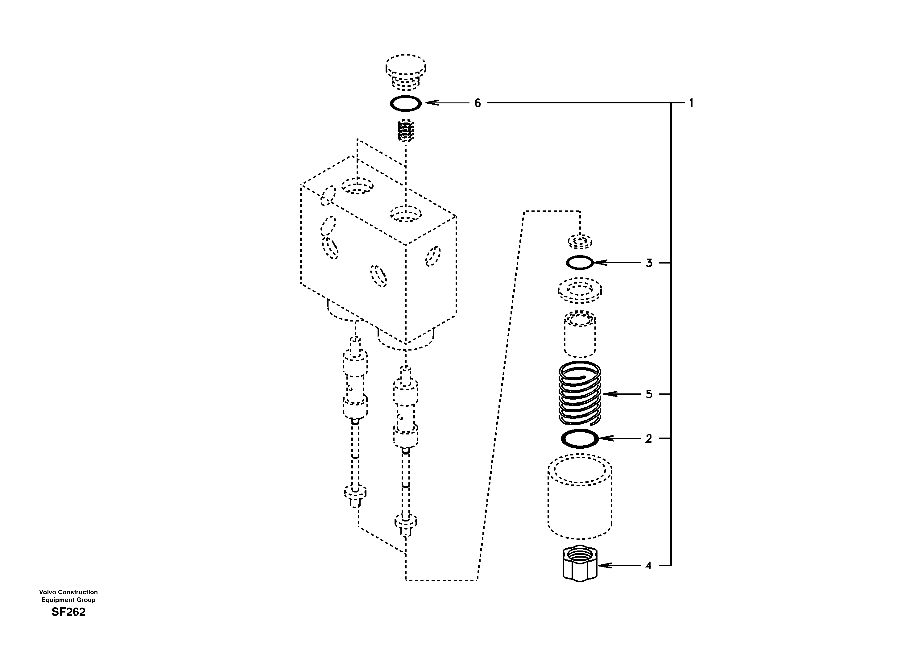 Servo system, solenoid valve — volvo parts diagram