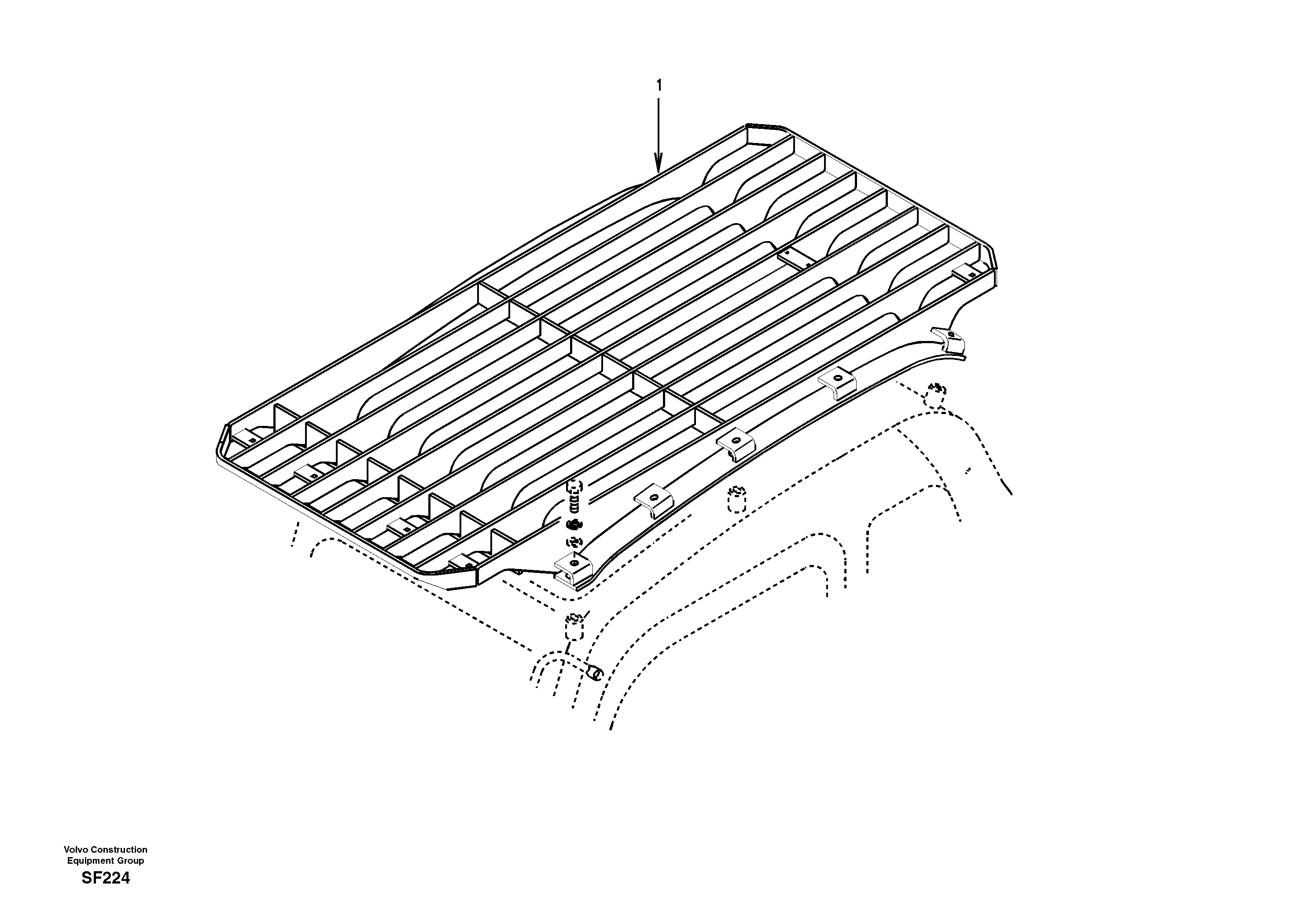 Fops, protecting equipment — volvo parts diagram