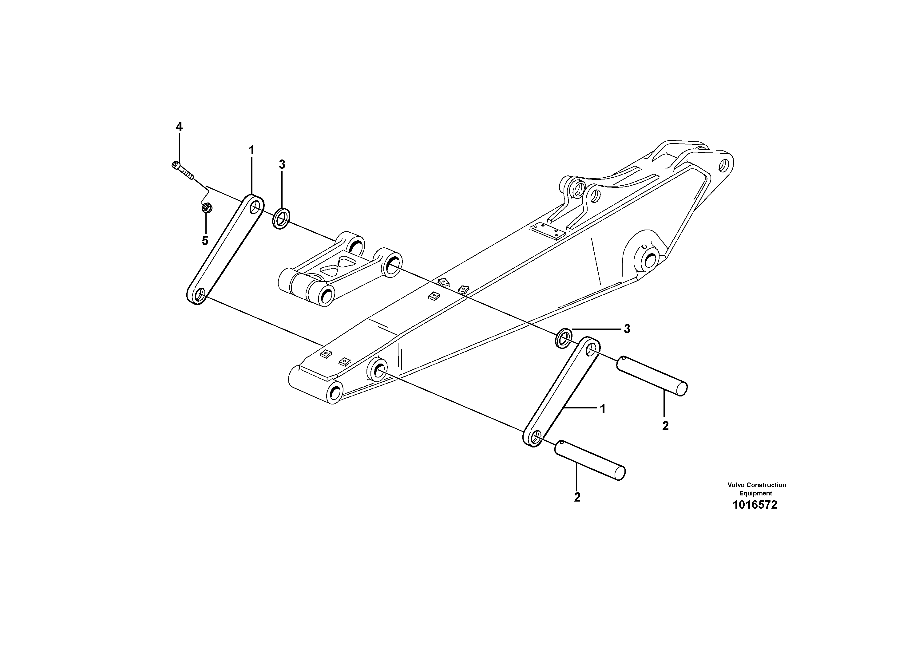 Transport lock  14313112 — volvo parts diagram