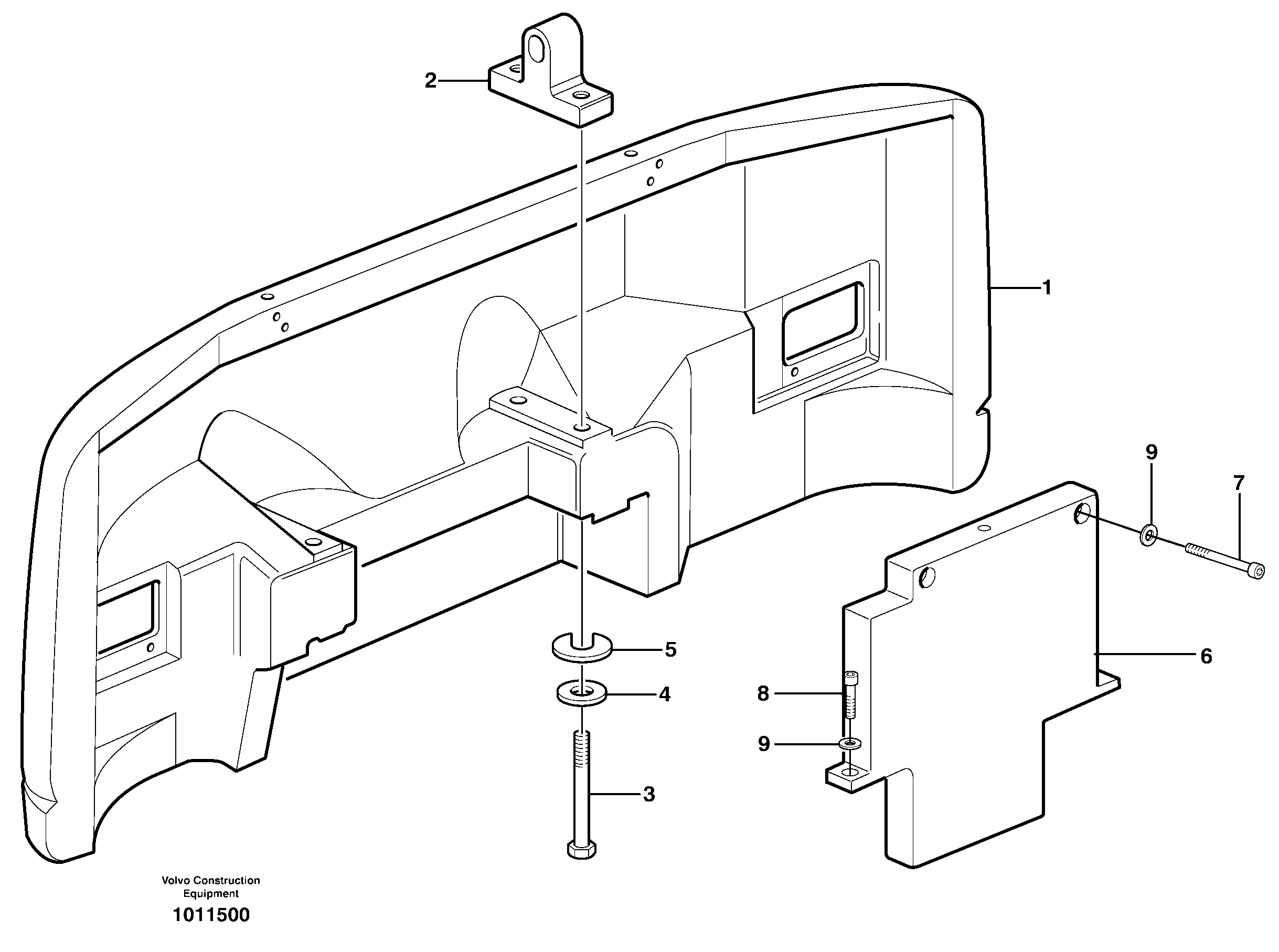 Counterweights — volvo parts diagram