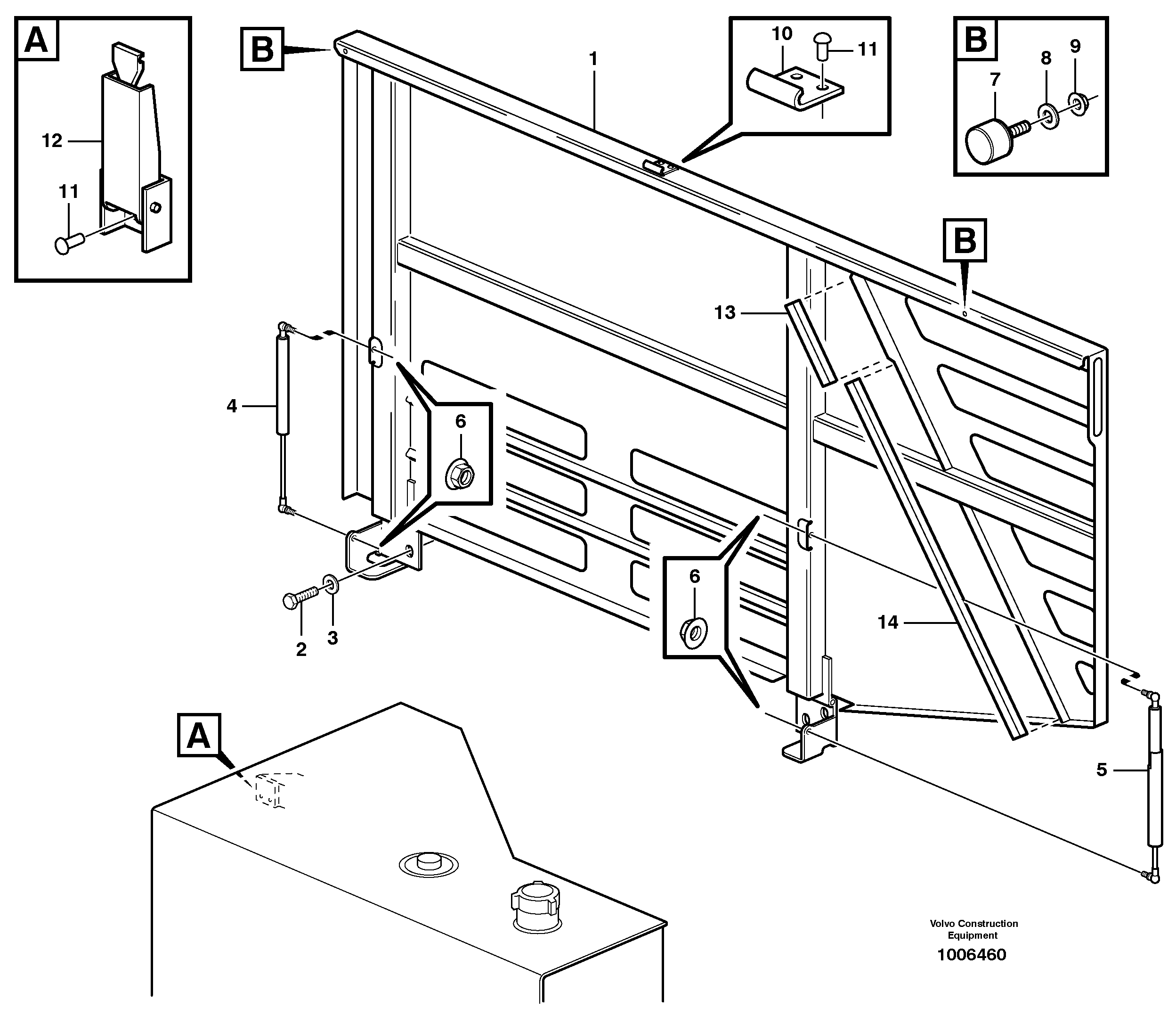 Hatch — volvo parts diagram