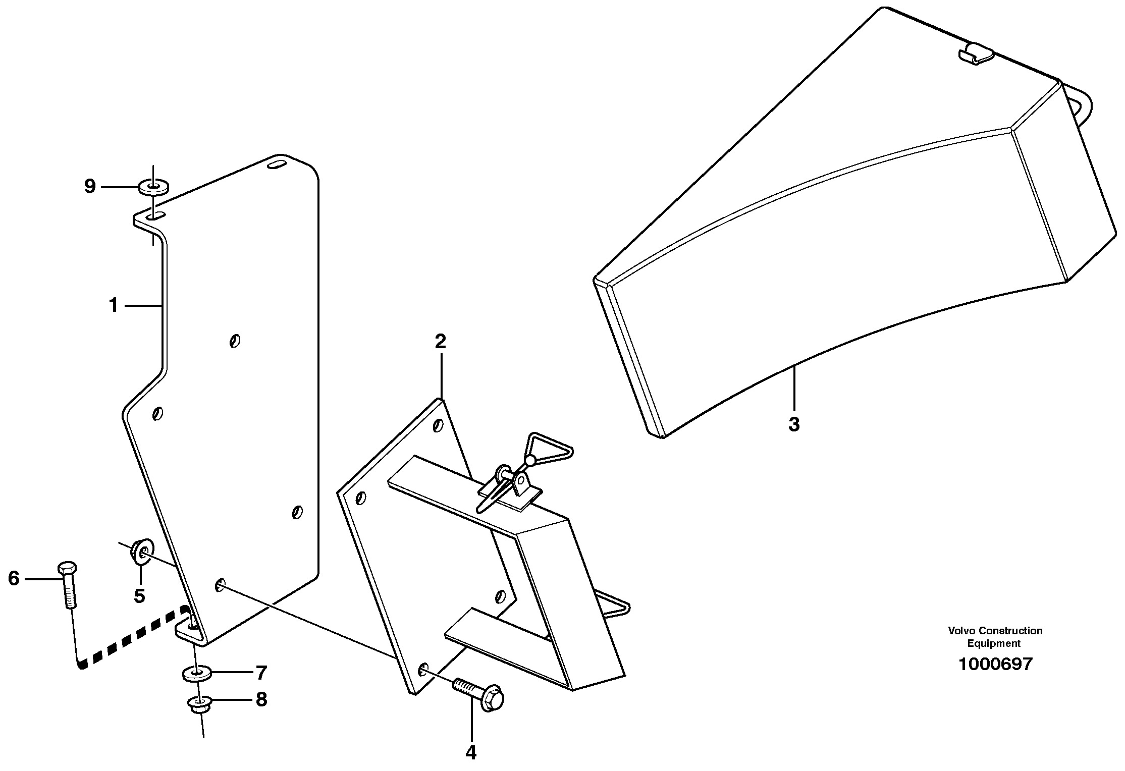 Stop block for wheel 81089 — volvo parts diagram