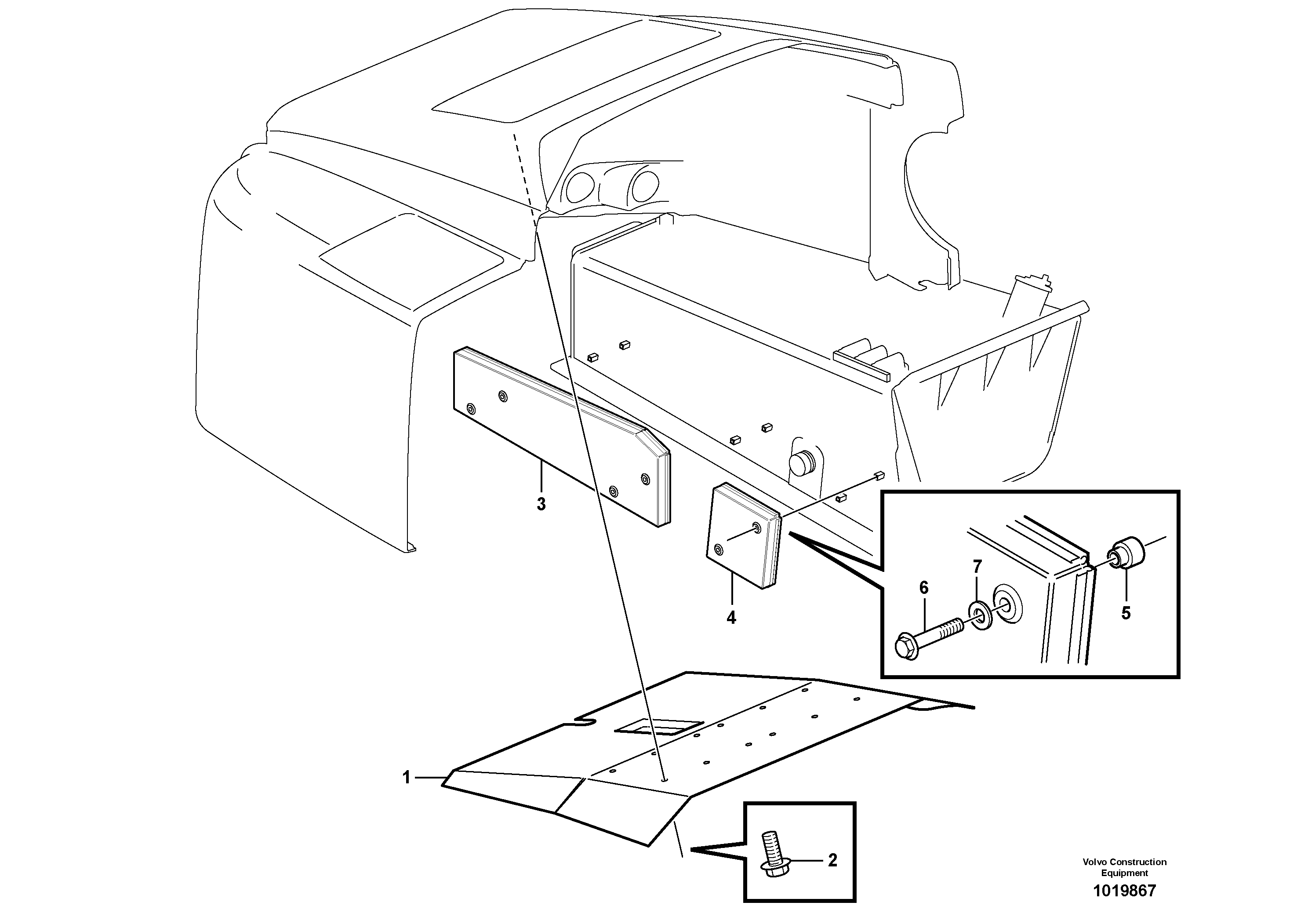 Noise reduction. 81311 — volvo parts diagram