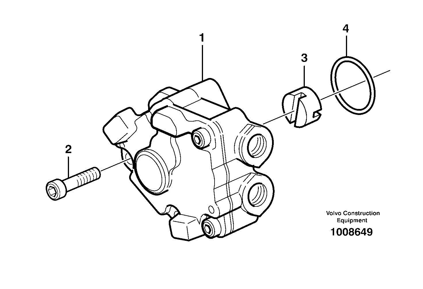 Fuel pump — volvo parts diagram