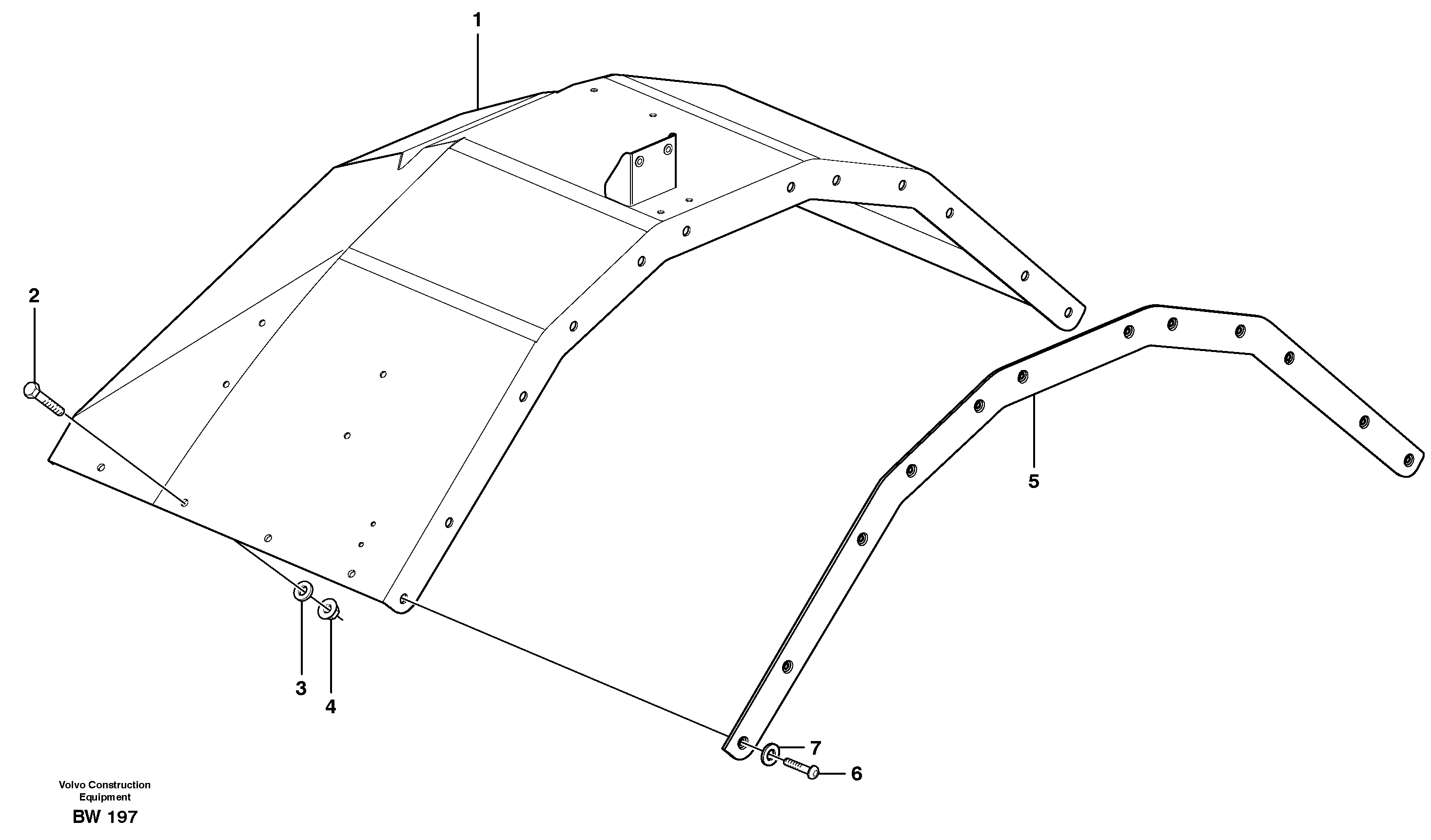 Front fender — volvo parts diagram