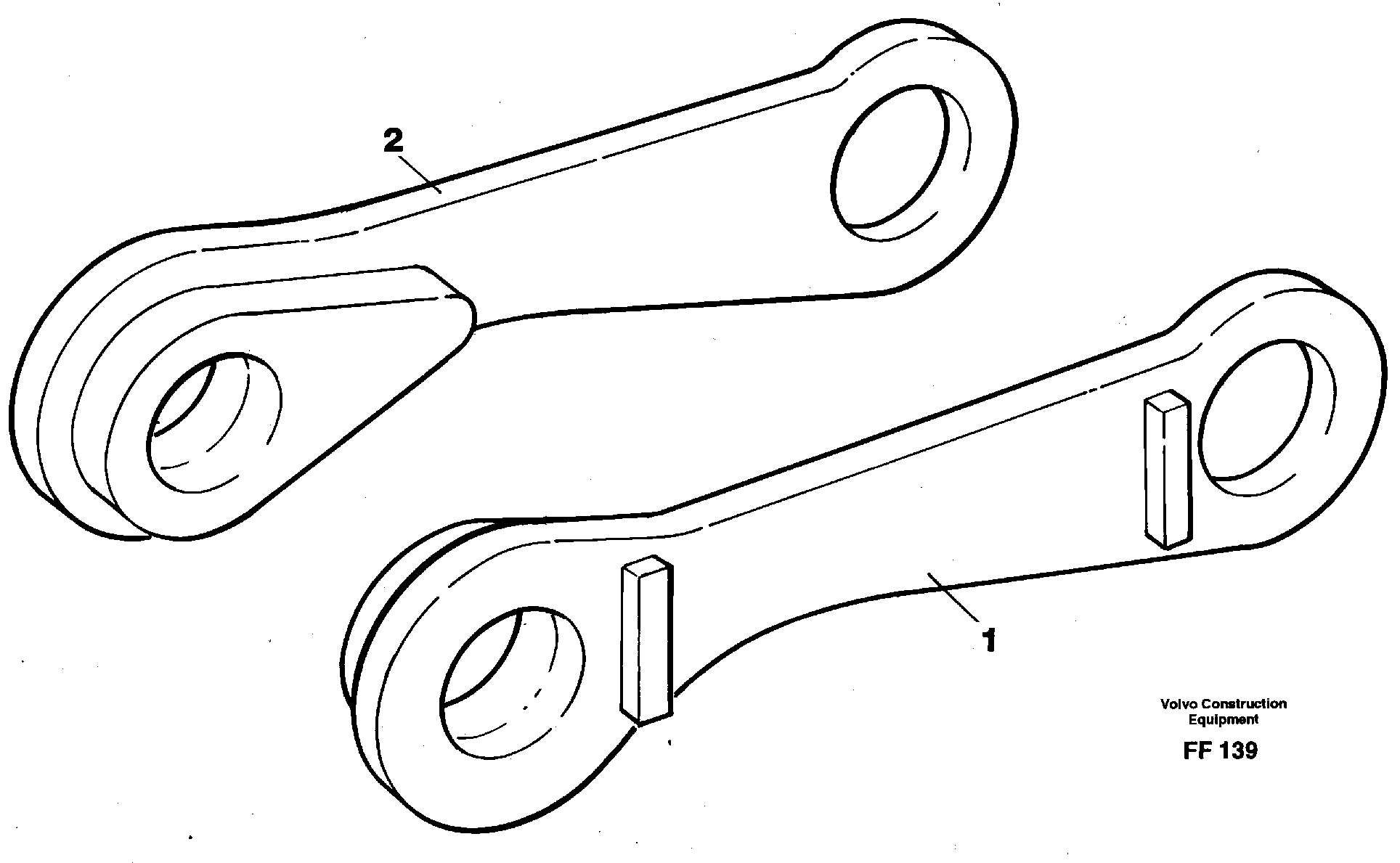Lever  14262397 14258753 — volvo parts diagram