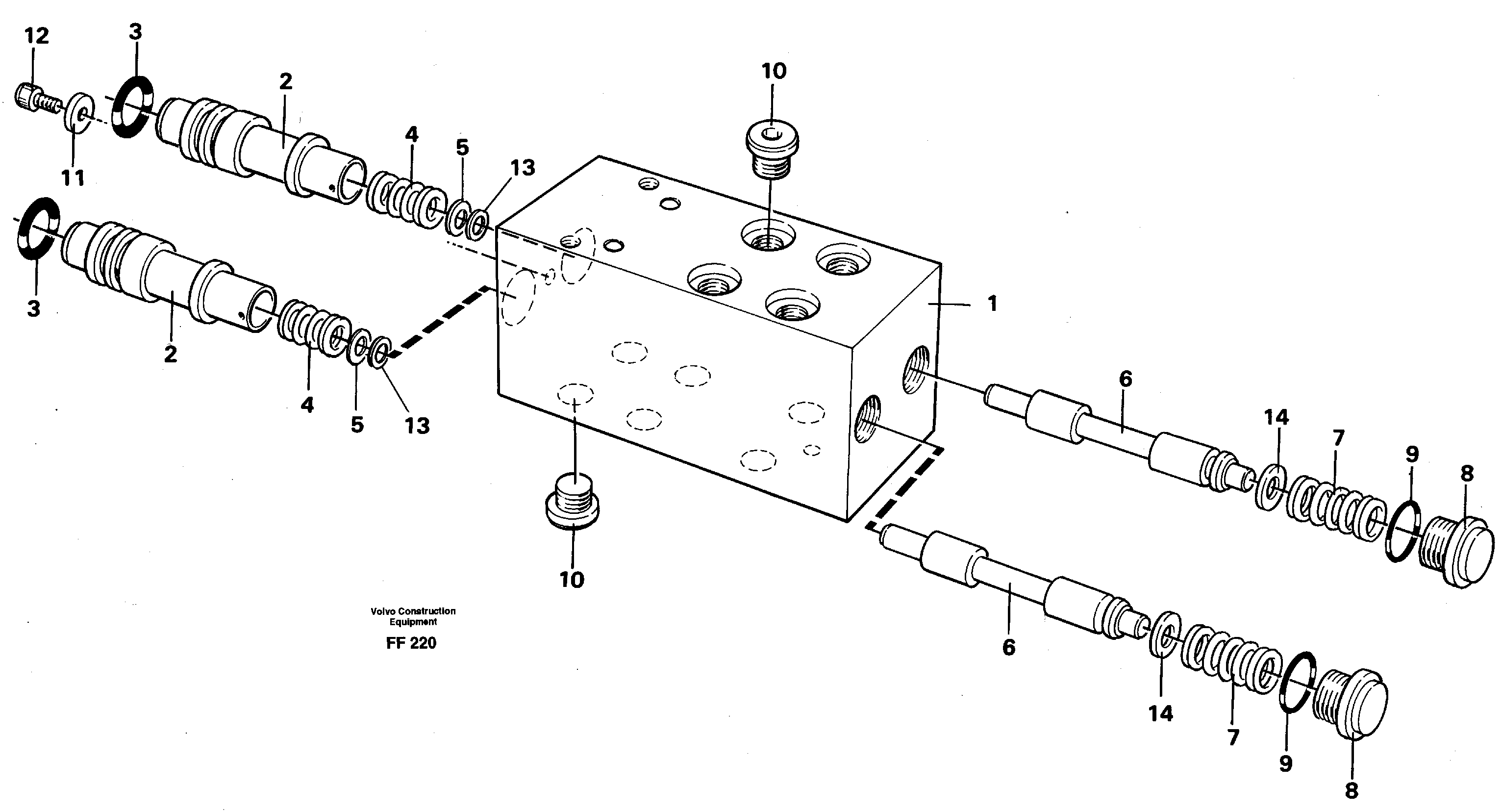 Pedal valve — volvo parts diagram