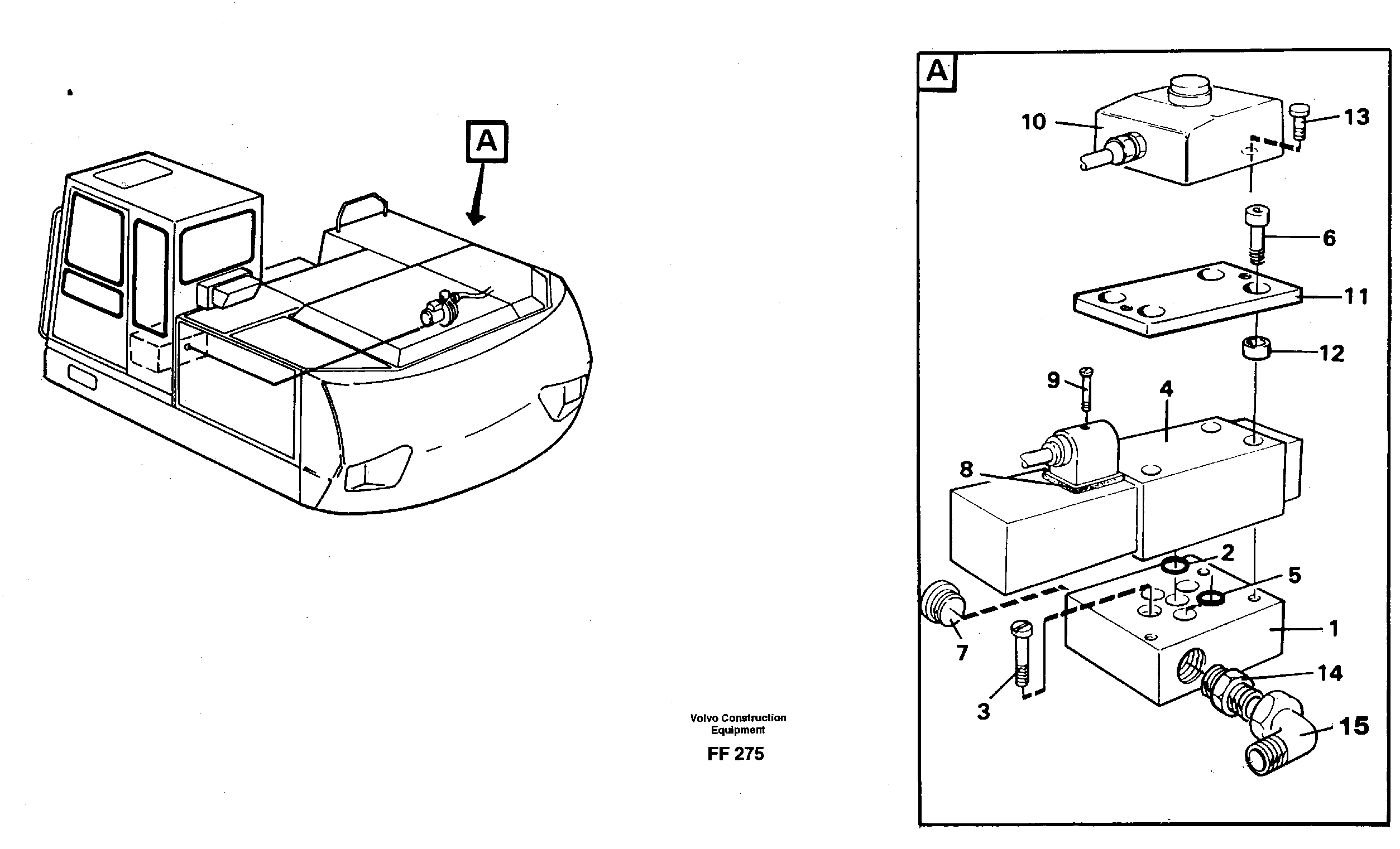 Overfilling guard  14259796 — volvo parts diagram