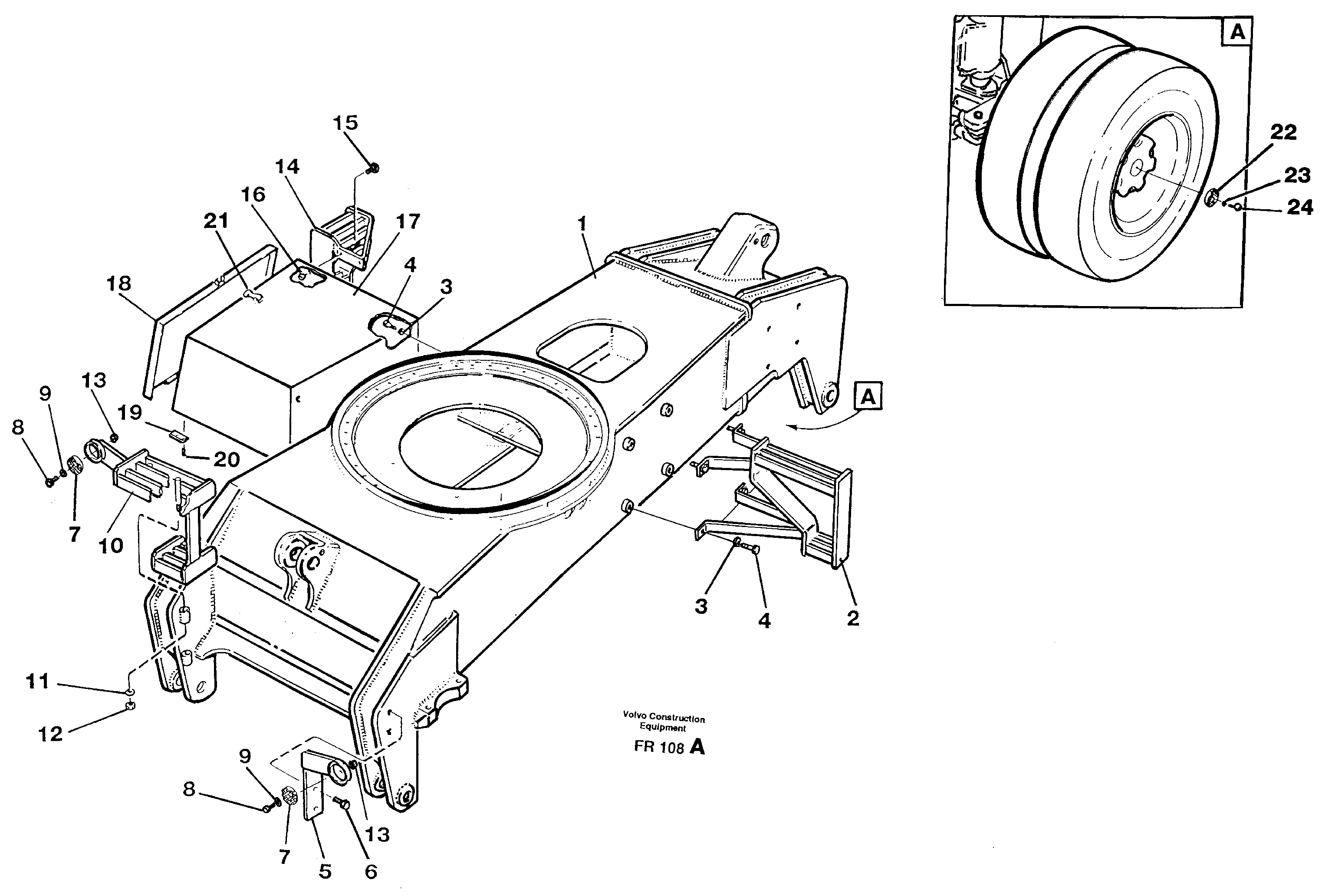 Undercarriage — volvo parts diagram