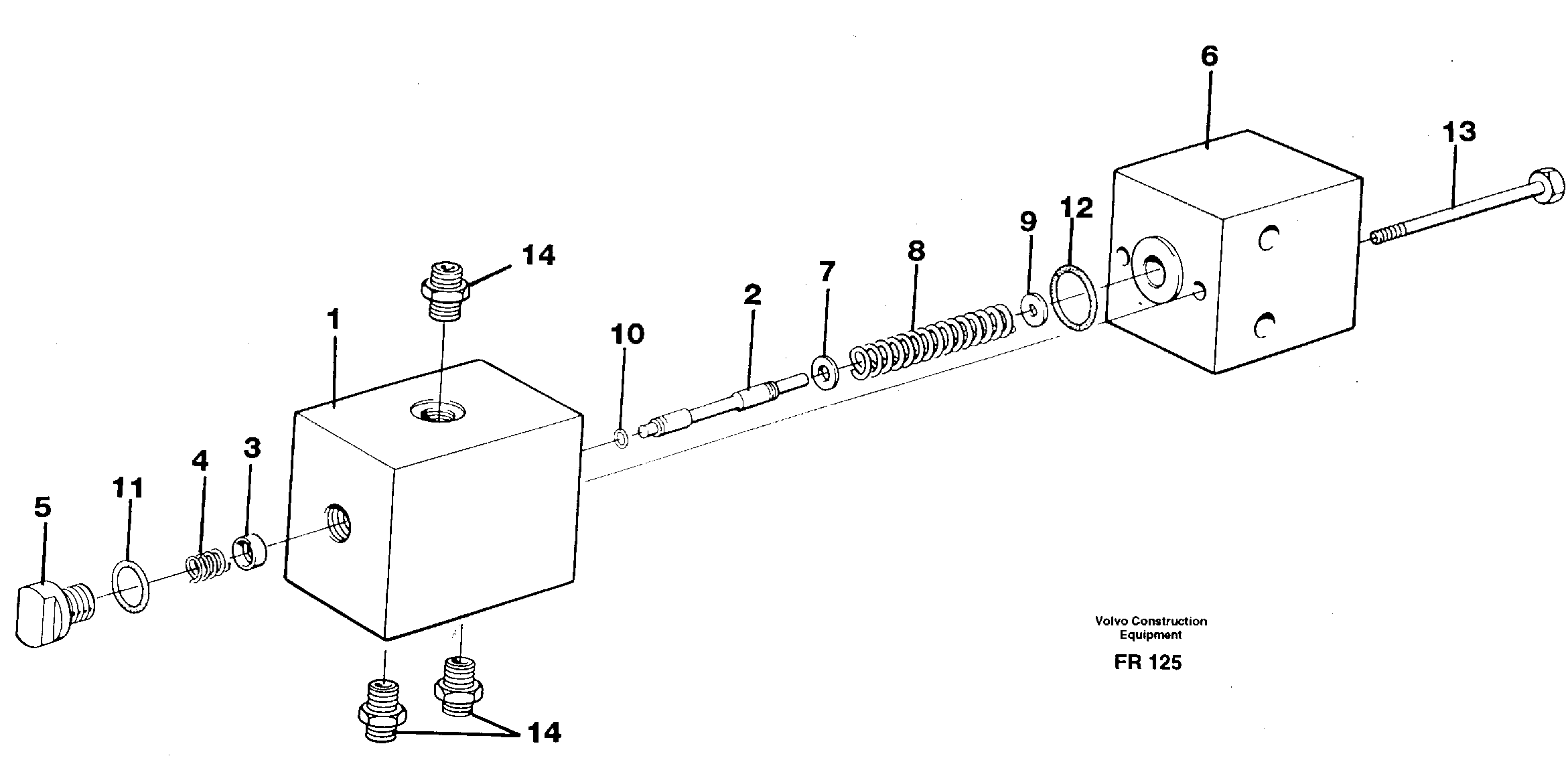 Pressure limiting valve — volvo parts diagram