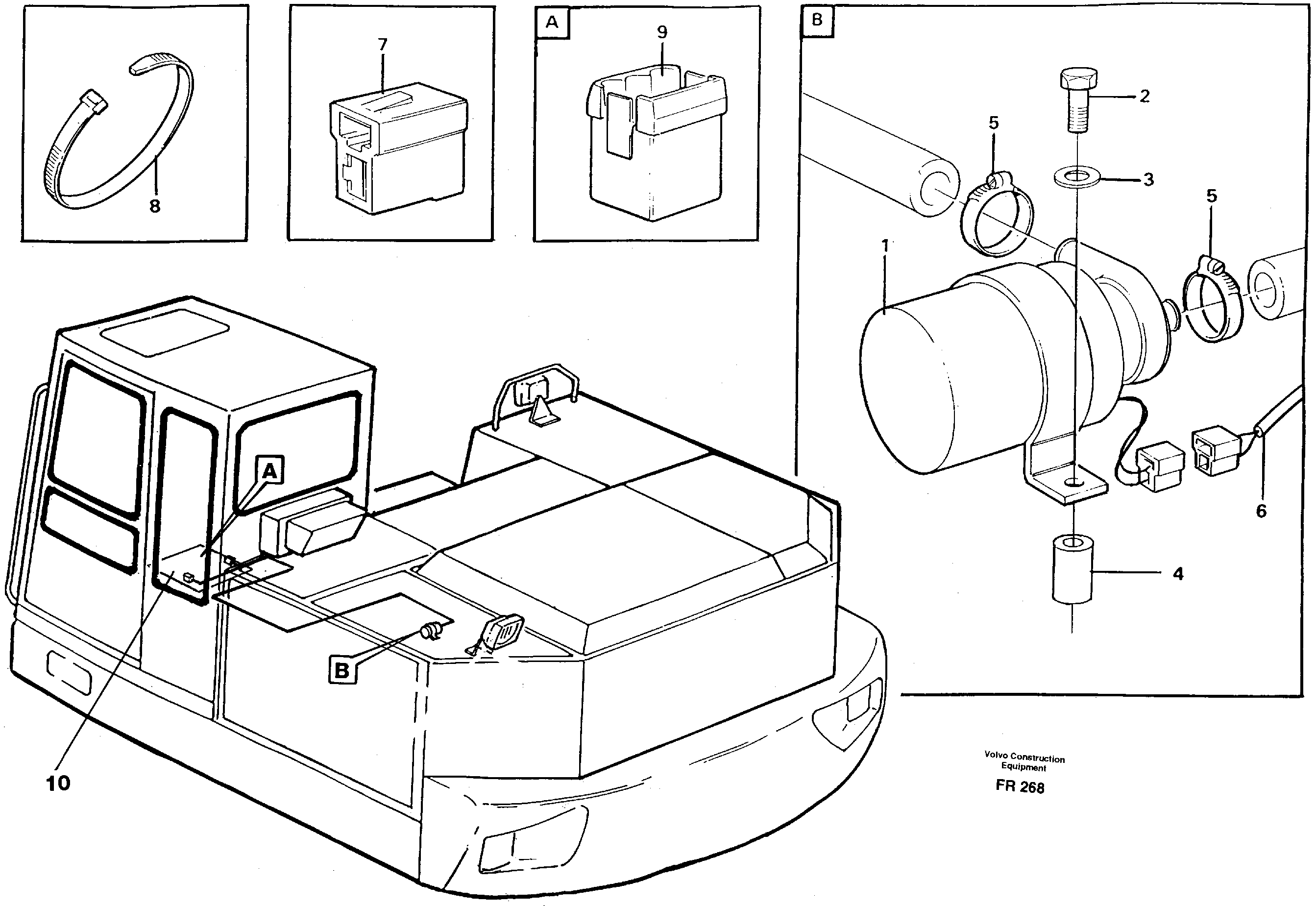 Cirkulation pump  14254125 — volvo parts diagram