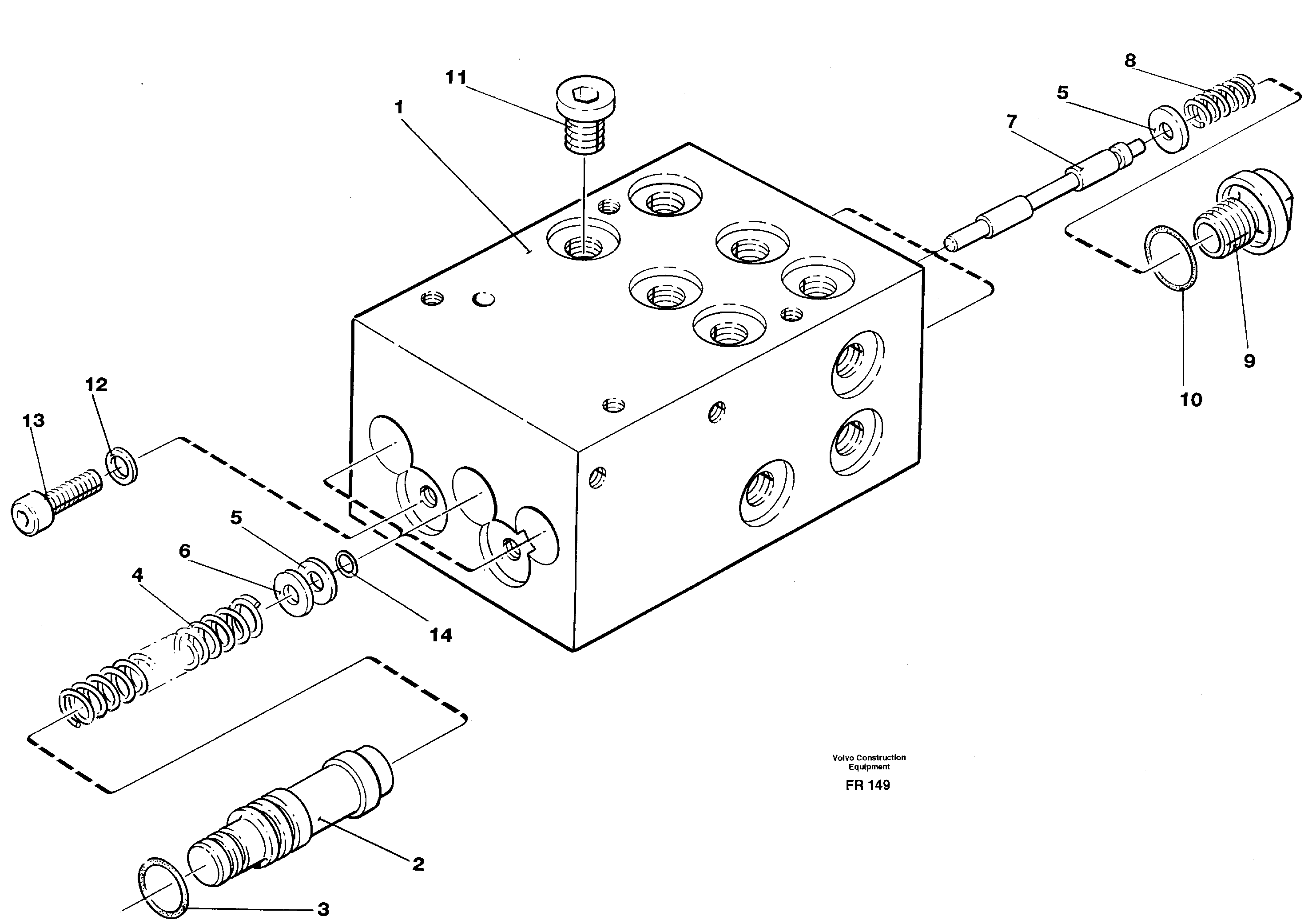 Pedal valve — volvo parts diagram