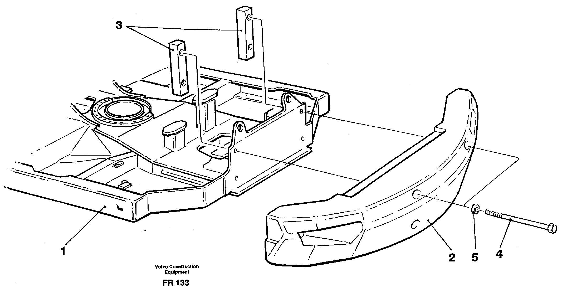 Counterweight 14264670 — volvo parts diagram
