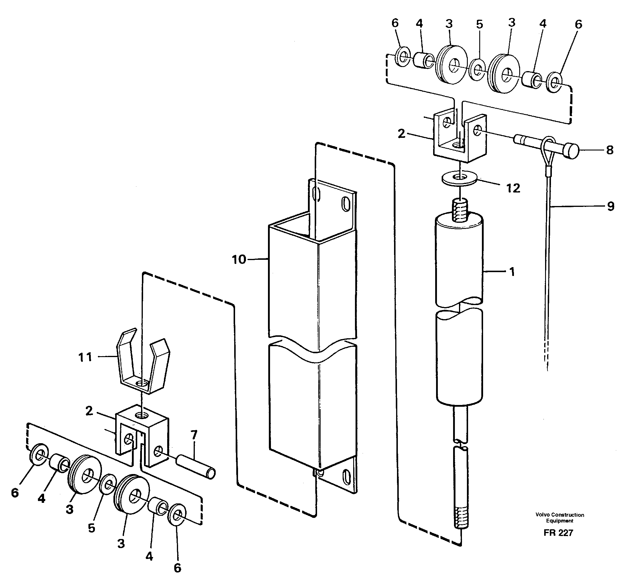 Window lifts — volvo parts diagram
