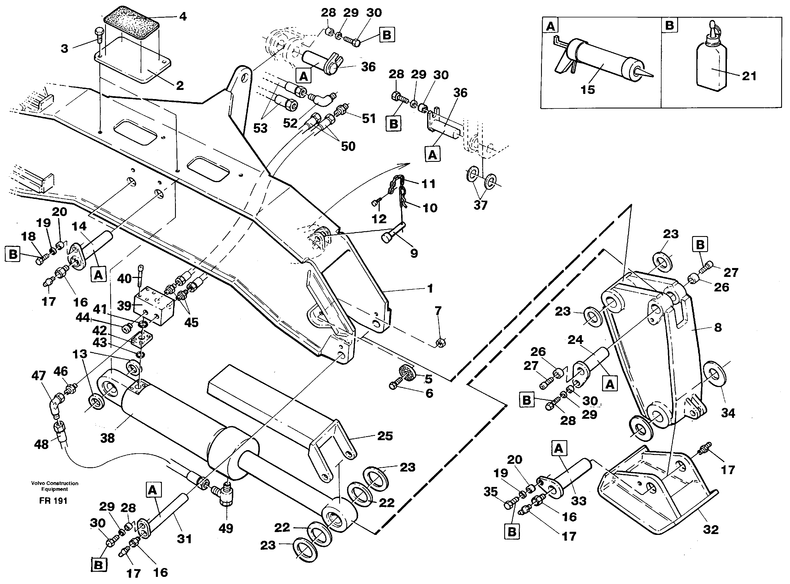 Stabilisors flexible plates  14259273 — volvo parts diagram
