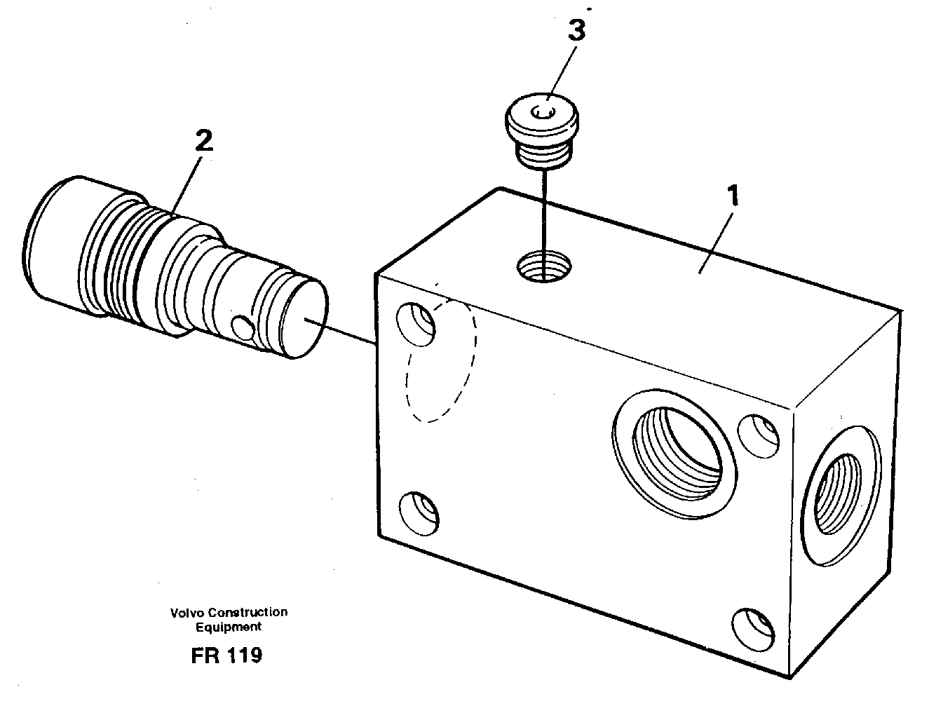 Pressure lim. valve — volvo parts diagram