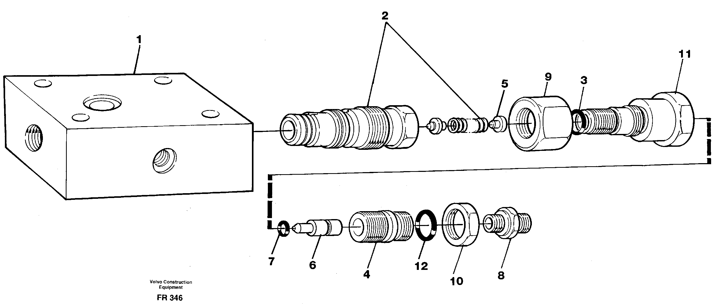 Pressure limiting valve — volvo parts diagram