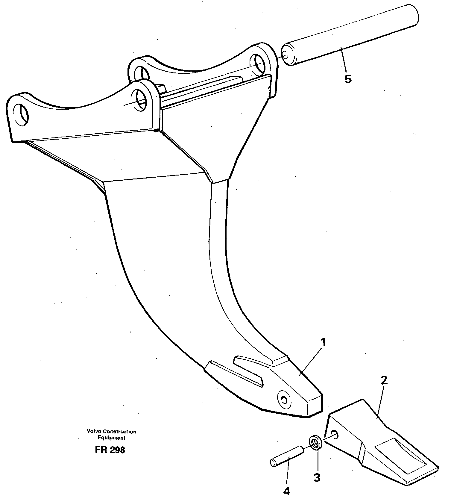 Ripper  14259270 — volvo parts diagram
