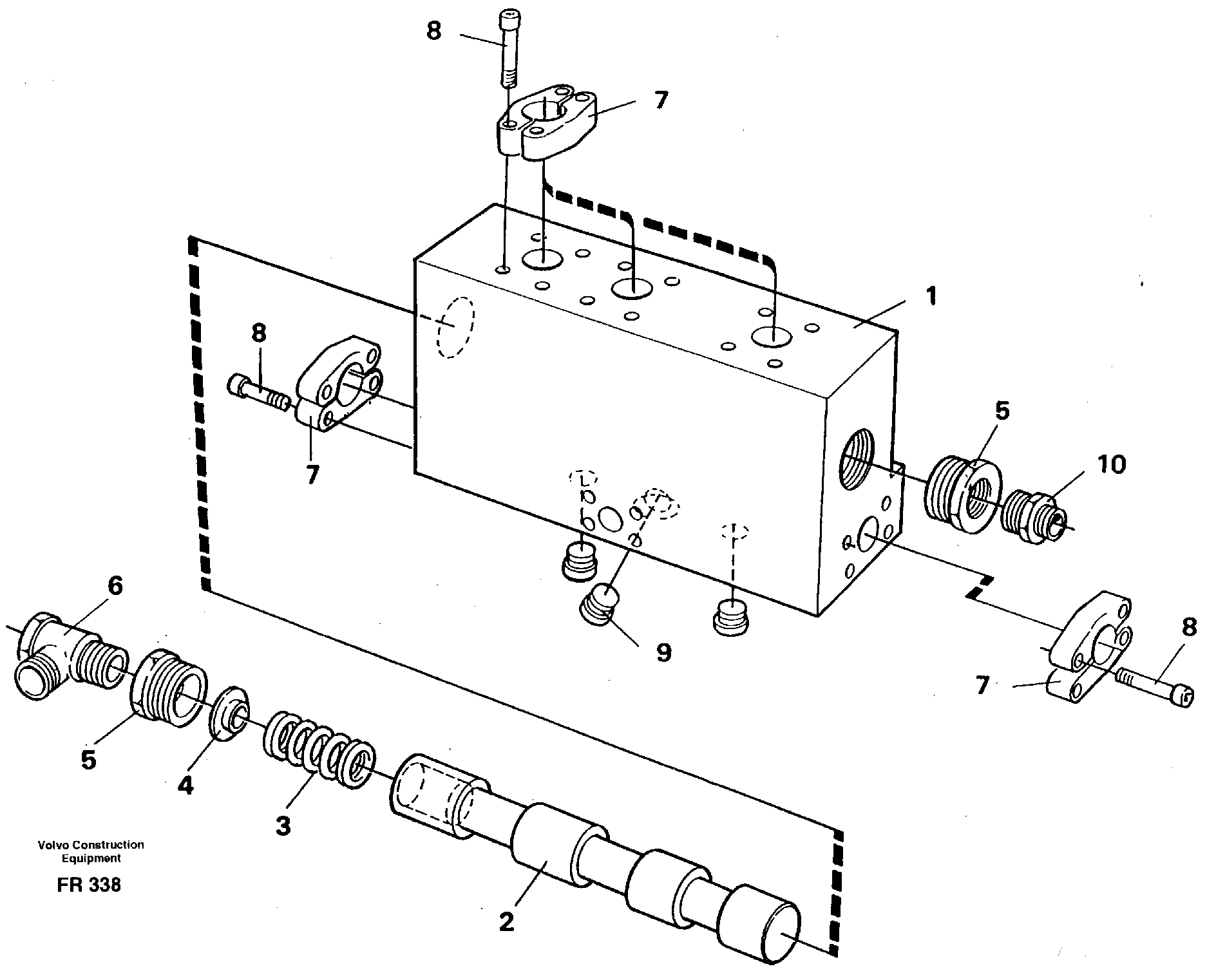 Operating valve — volvo parts diagram