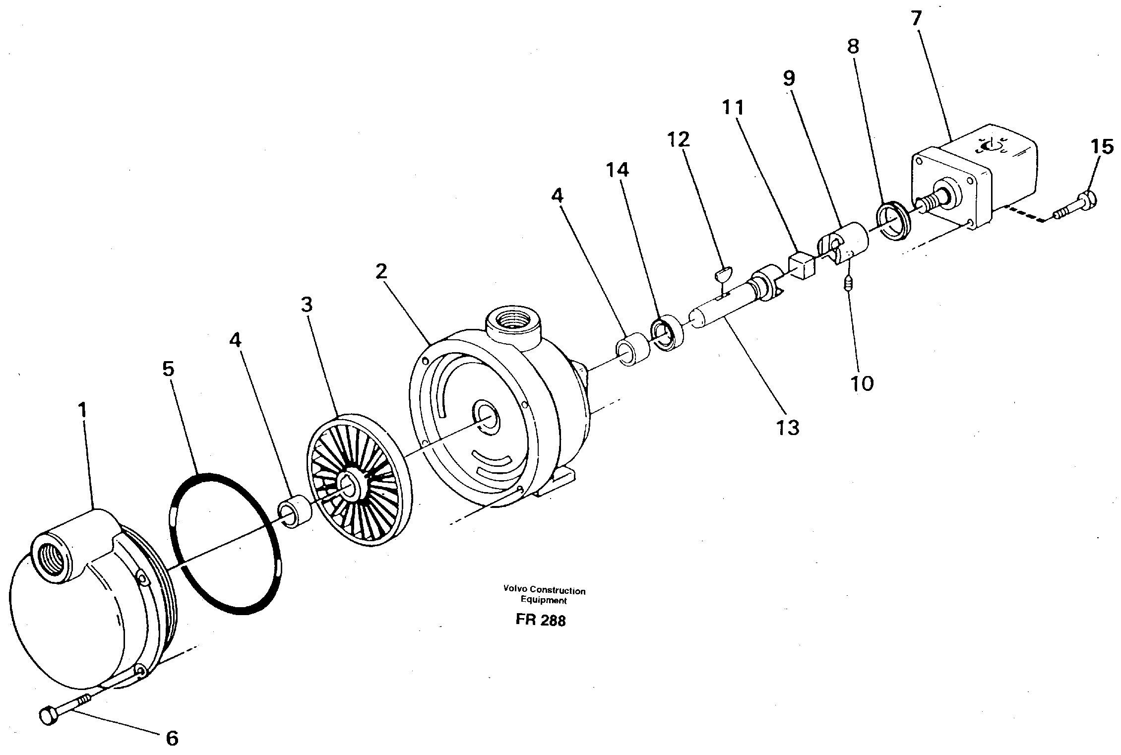 Fuel filling pump, el. — volvo parts diagram