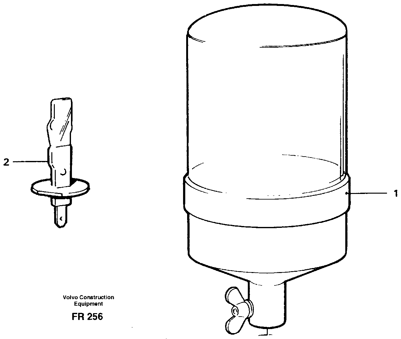 Rotating beacon — volvo parts diagram