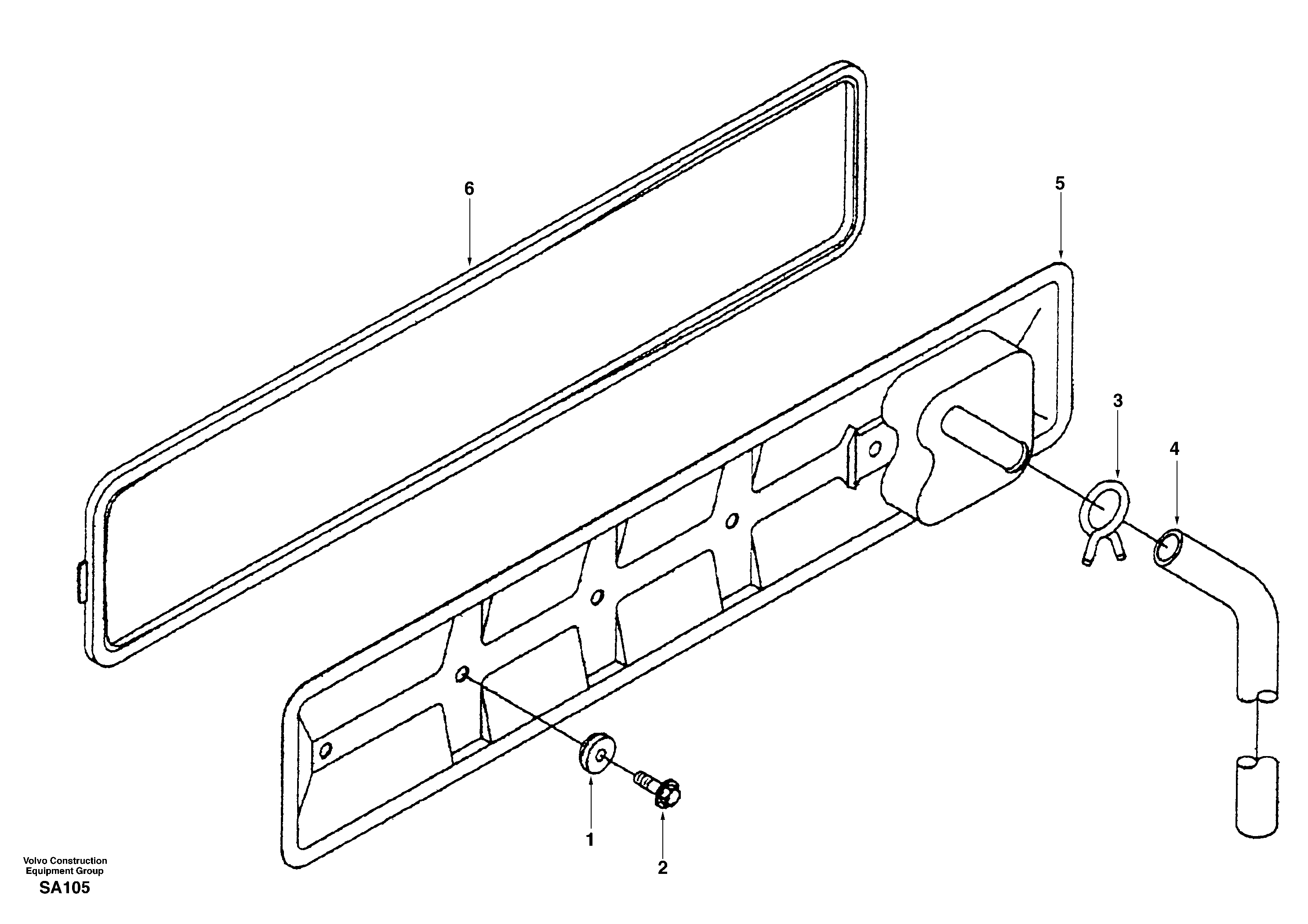 Crankcase ventilation — volvo parts diagram