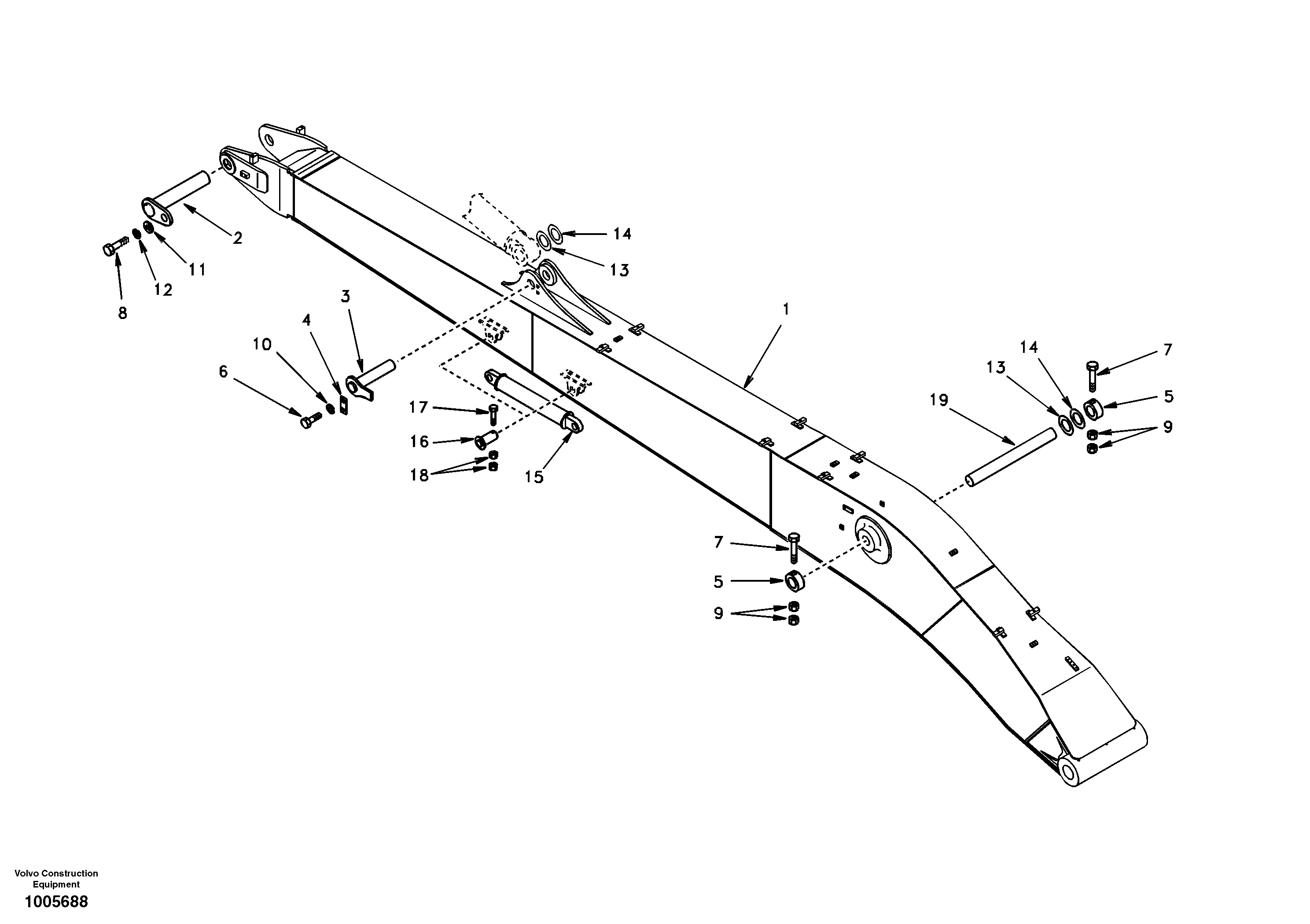 Links to boom, super long — volvo parts diagram