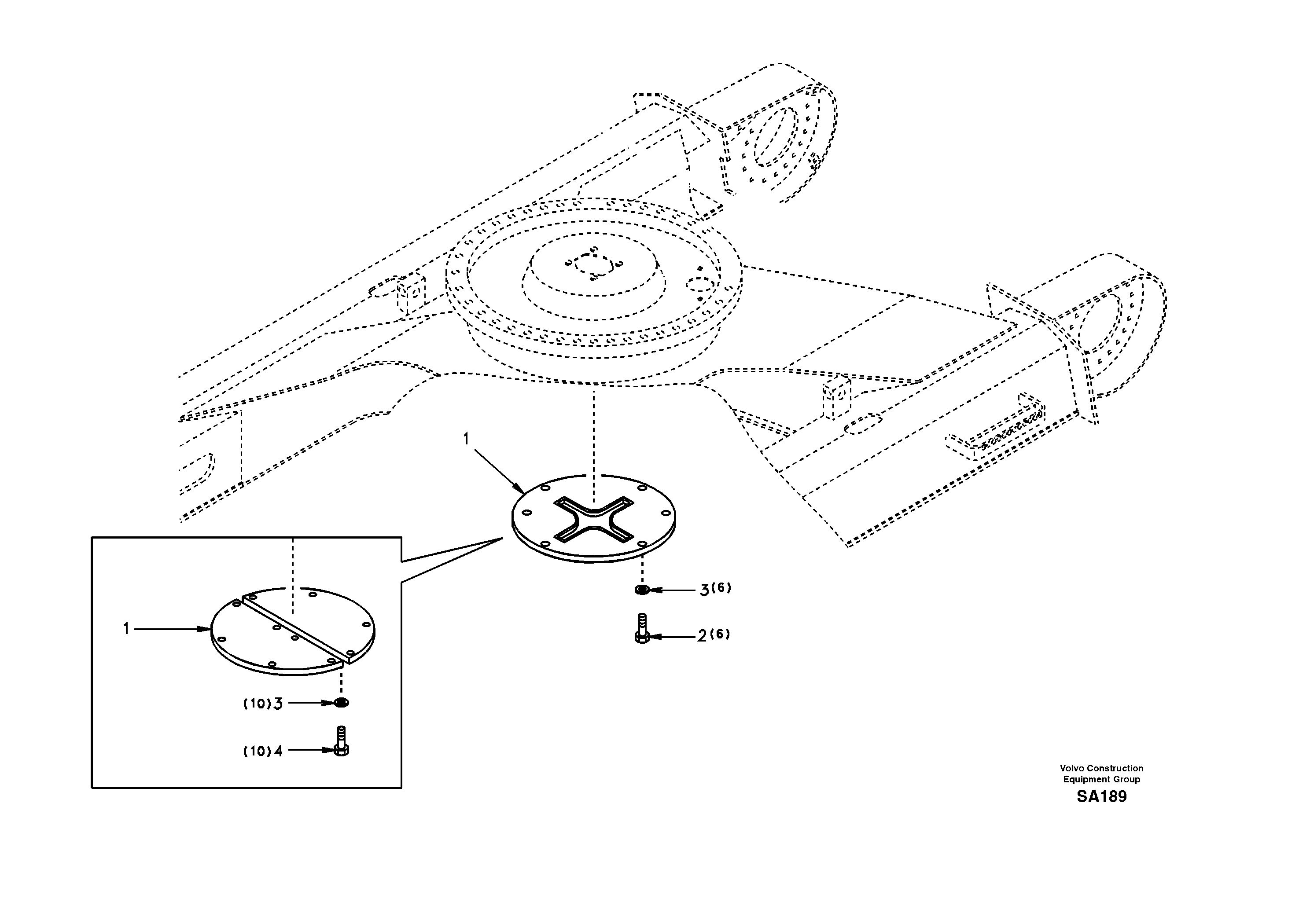 Protecting plate — volvo parts diagram