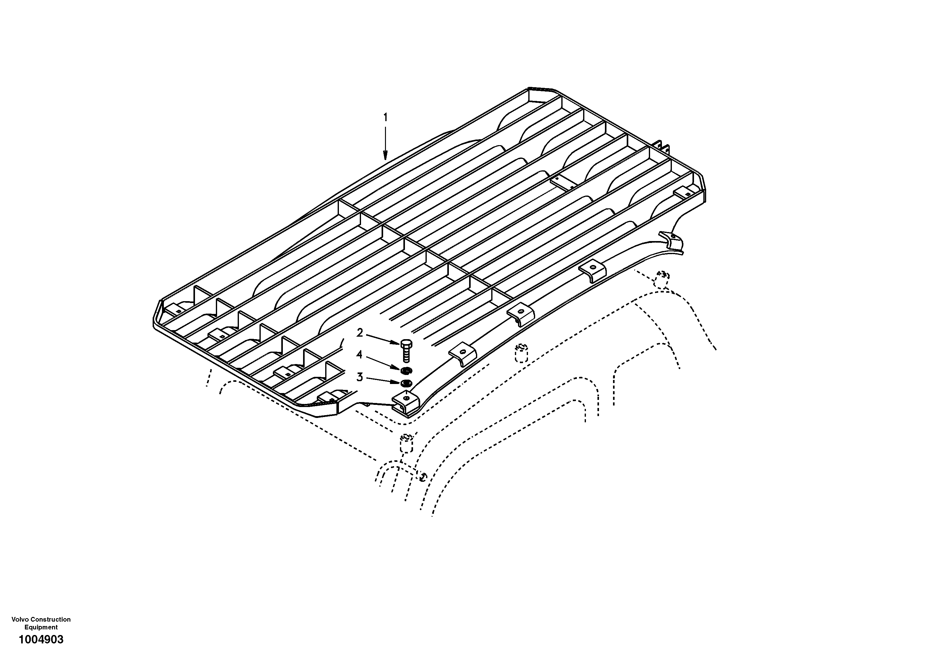 Fops, protecting equipment — volvo parts diagram