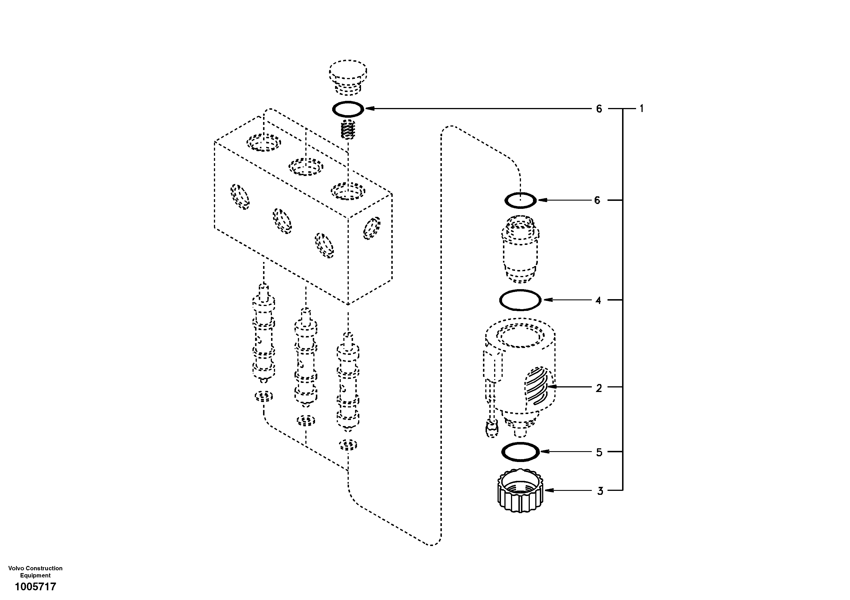 Servo system, solenoid valve — volvo parts diagram