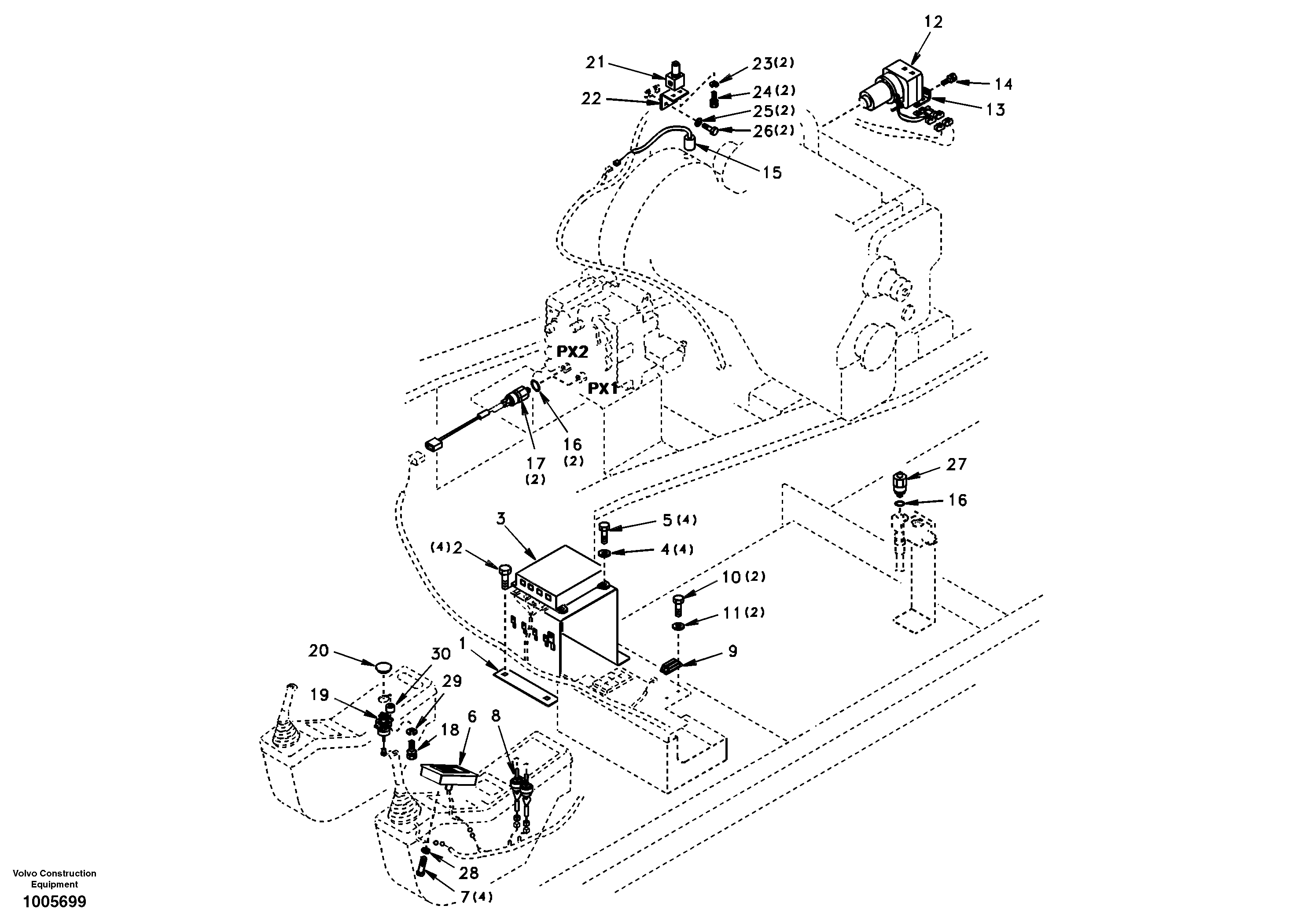 Automatic Speed control — volvo parts diagram