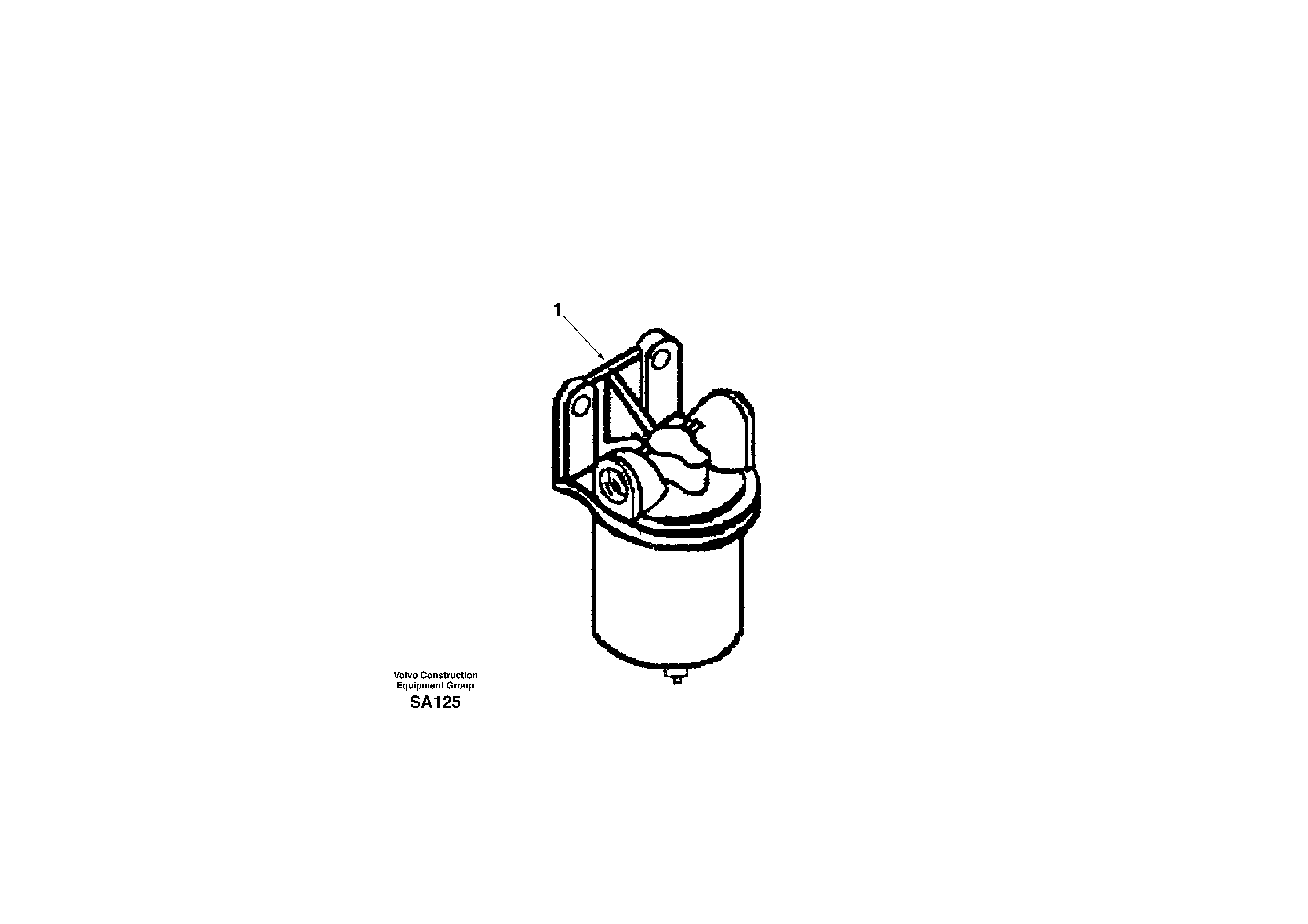 Water separator — volvo parts diagram