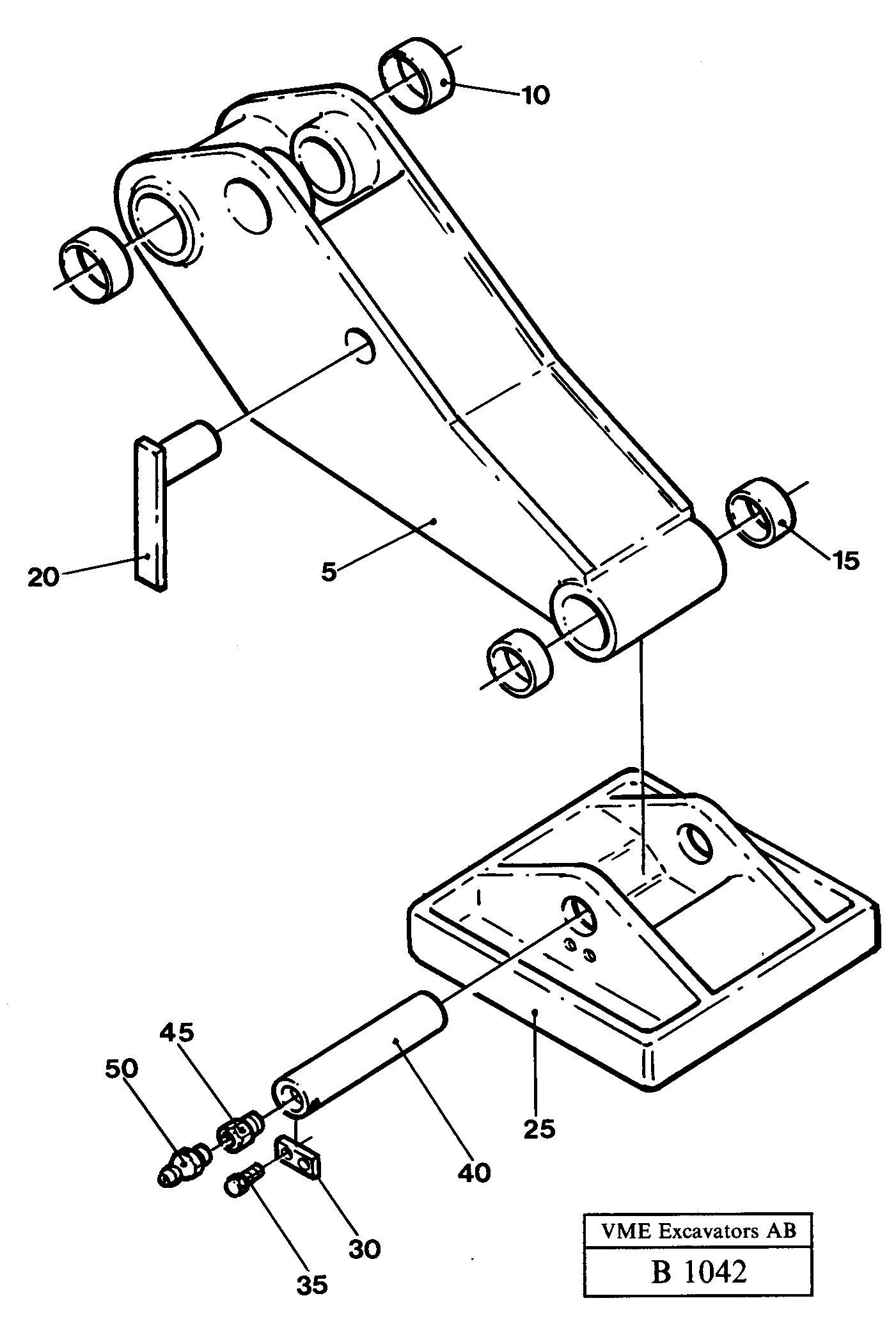 Outrigger equipment with flexible plates  14257777 — volvo parts diagram