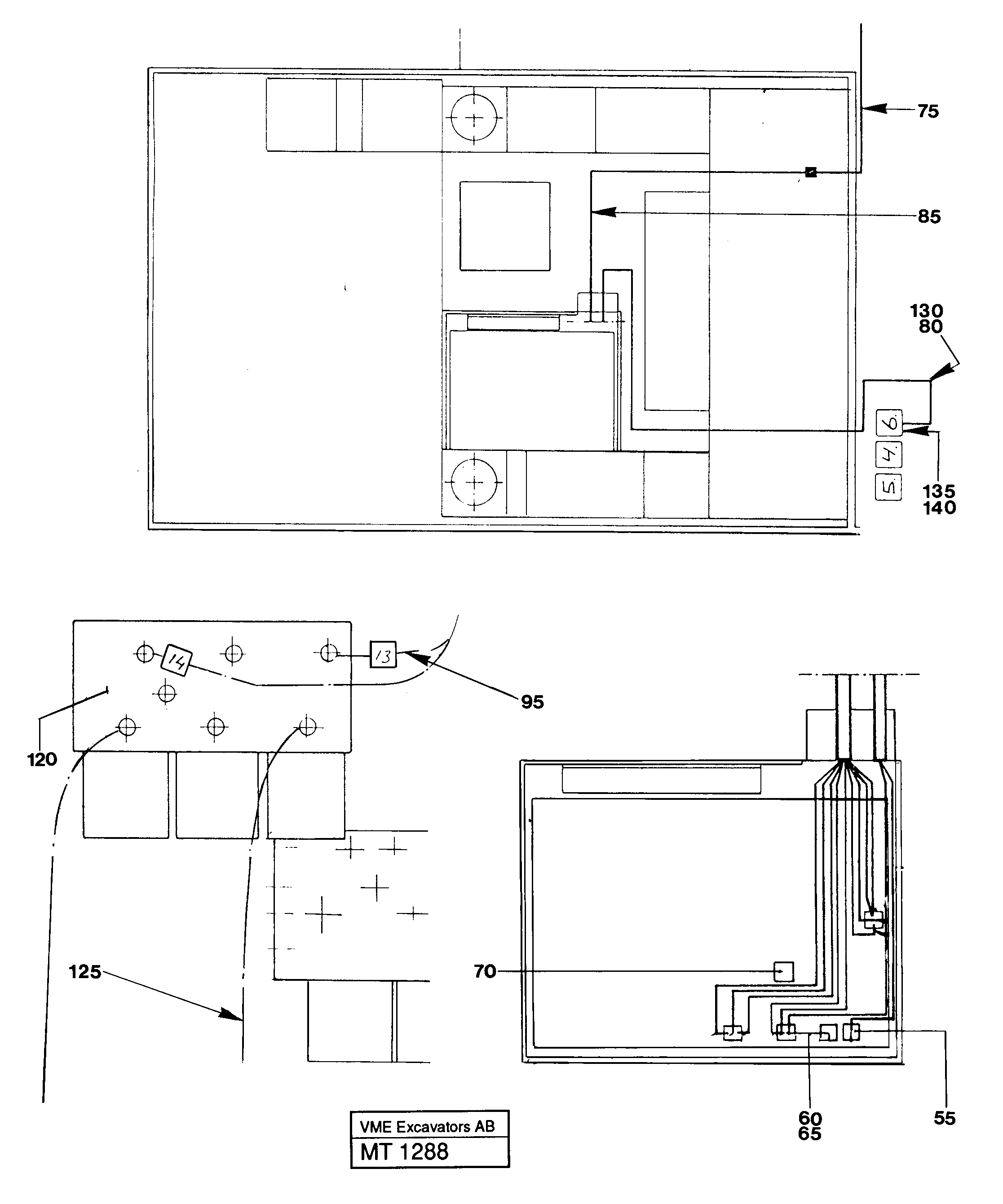 Hydraulic installation — volvo parts diagram