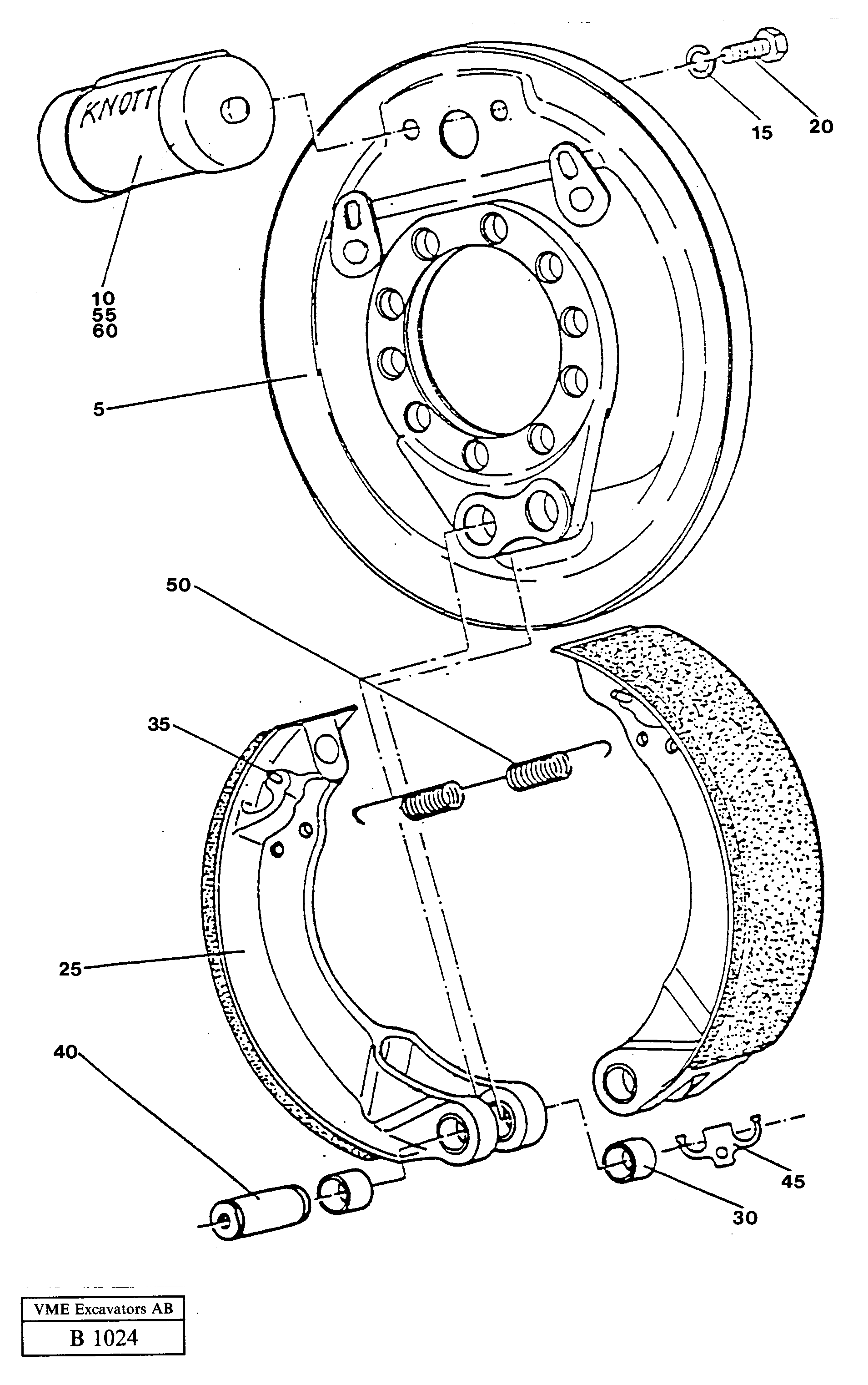 Brake — volvo parts diagram