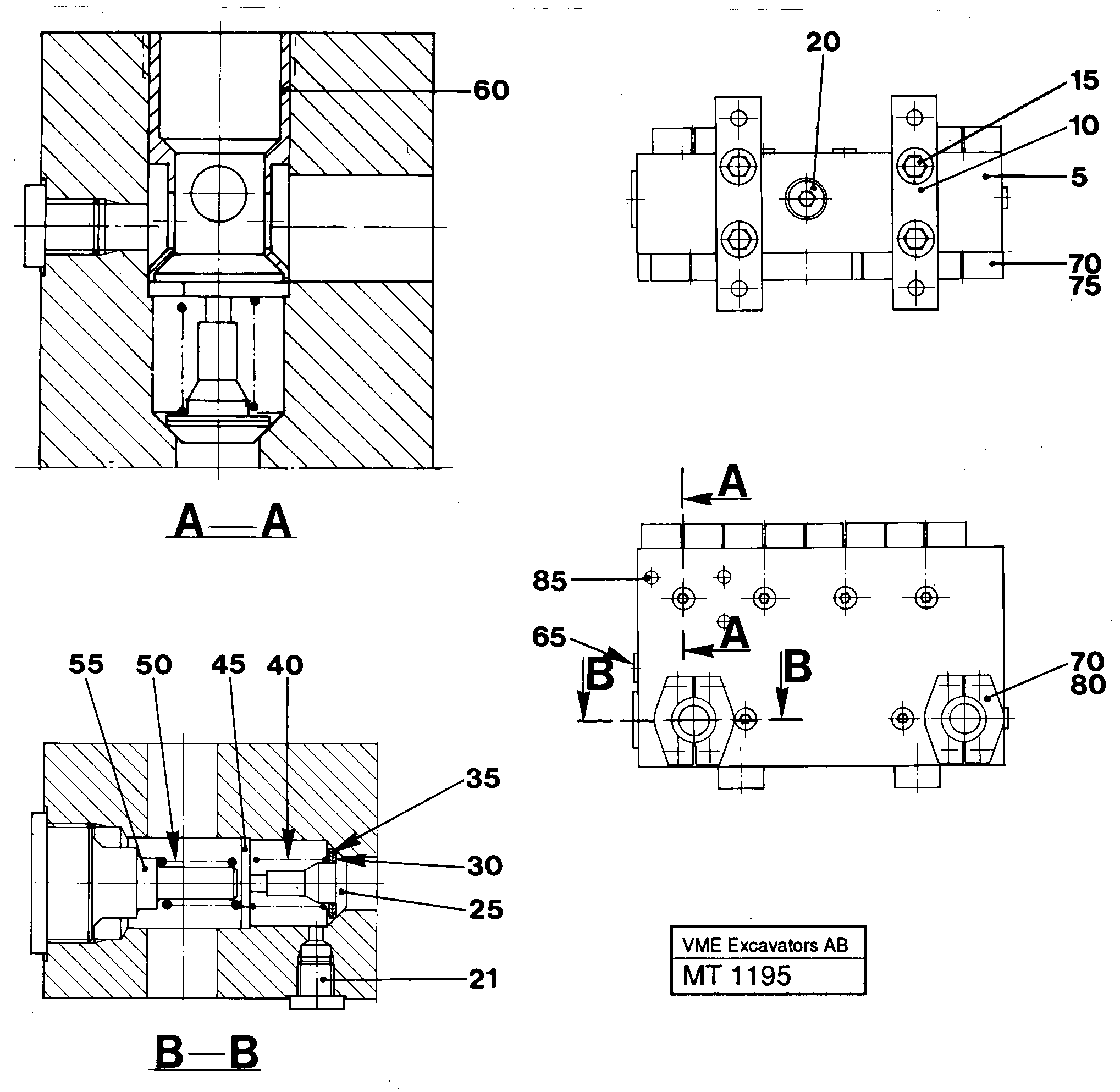 Connection board — volvo parts diagram