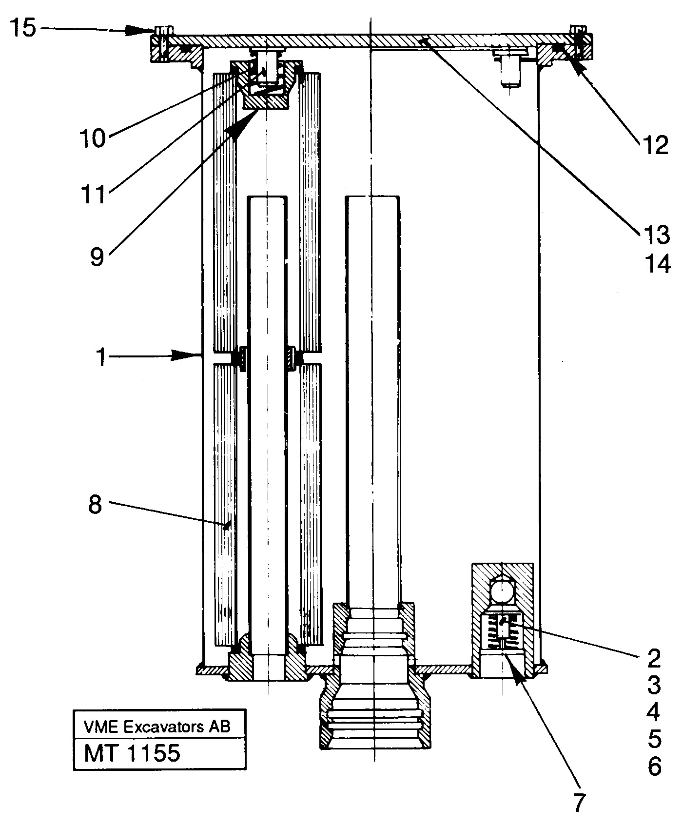 Filter box — volvo parts diagram