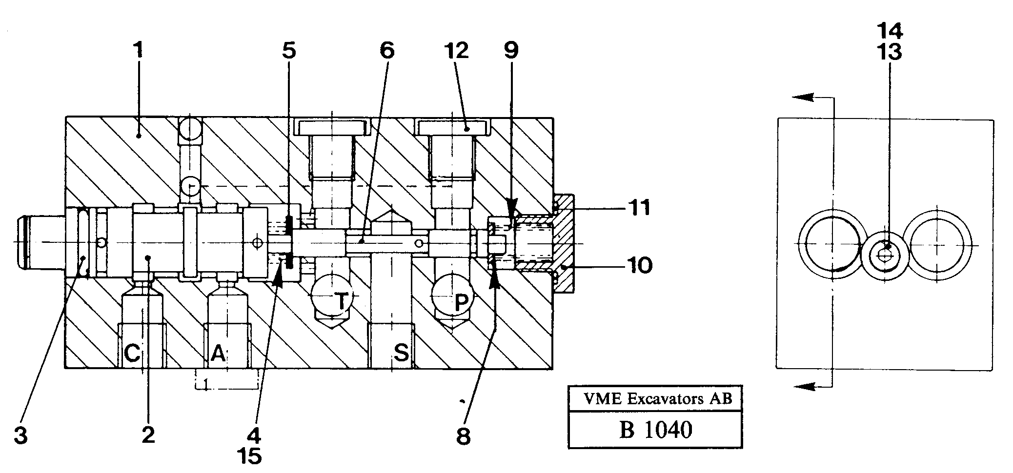 Pedal valve travel, brake — volvo parts diagram