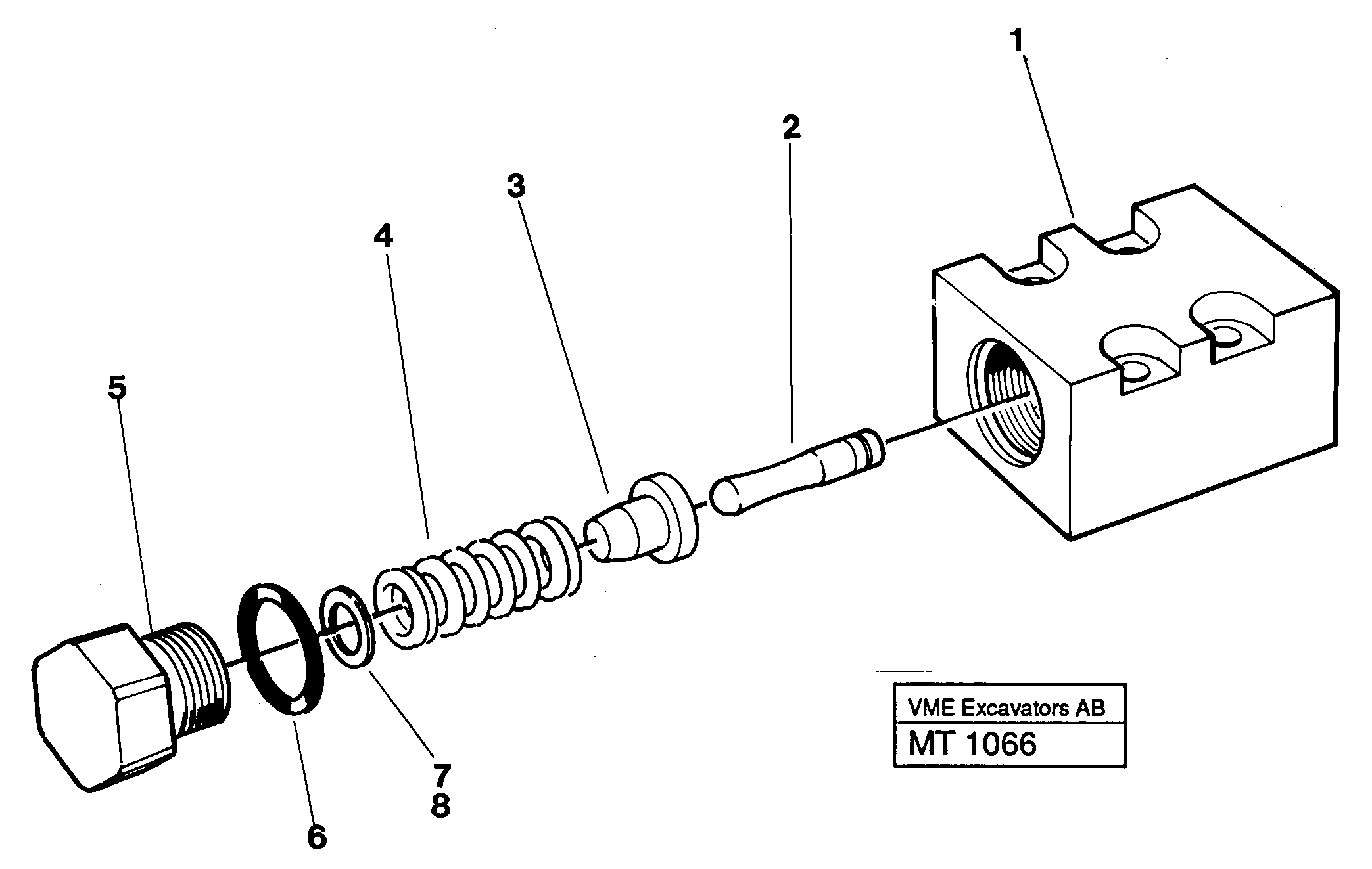 Pressure limiting valve — volvo parts diagram