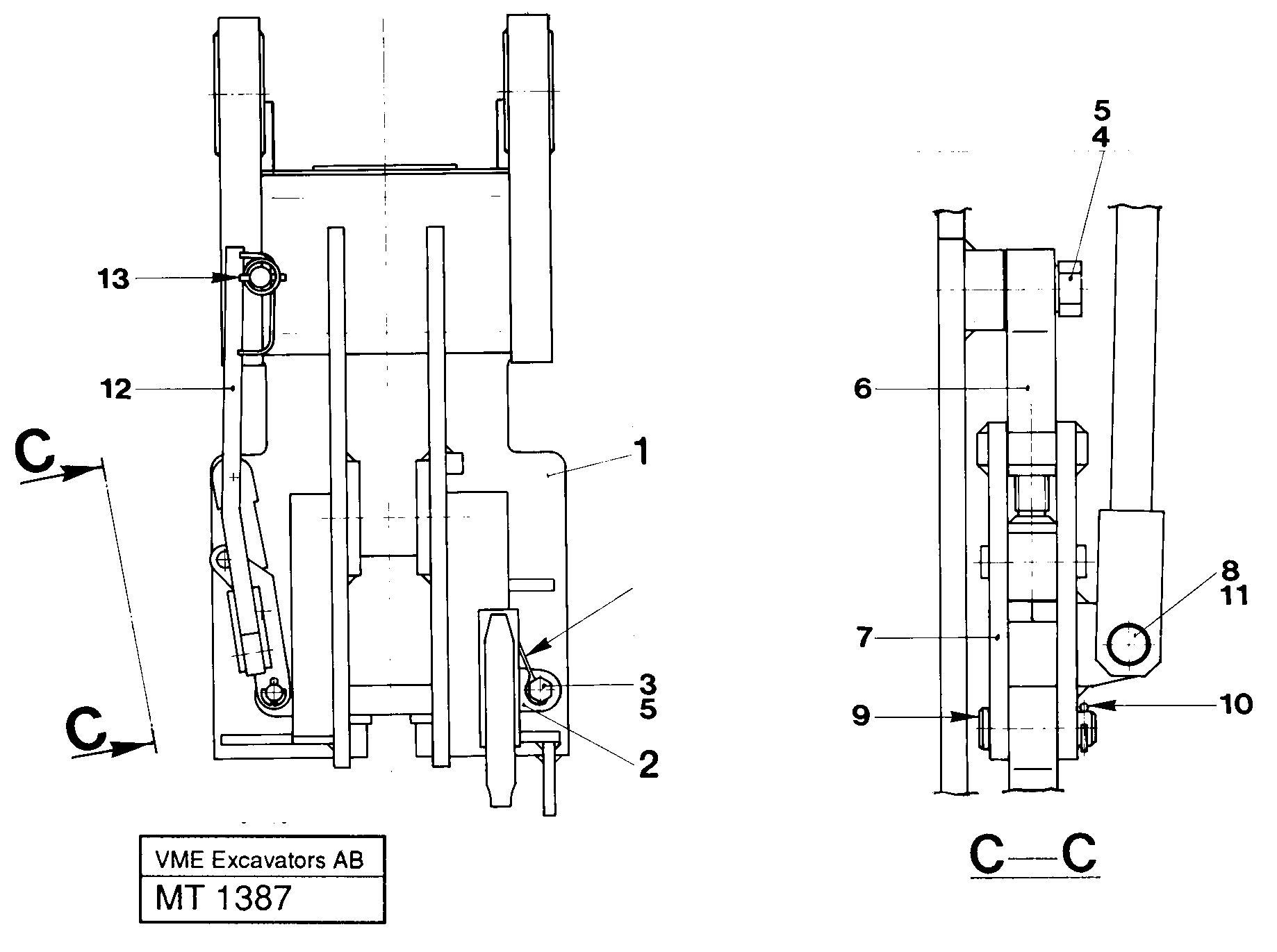 Quickfit, mechanical  14255321 — volvo parts diagram