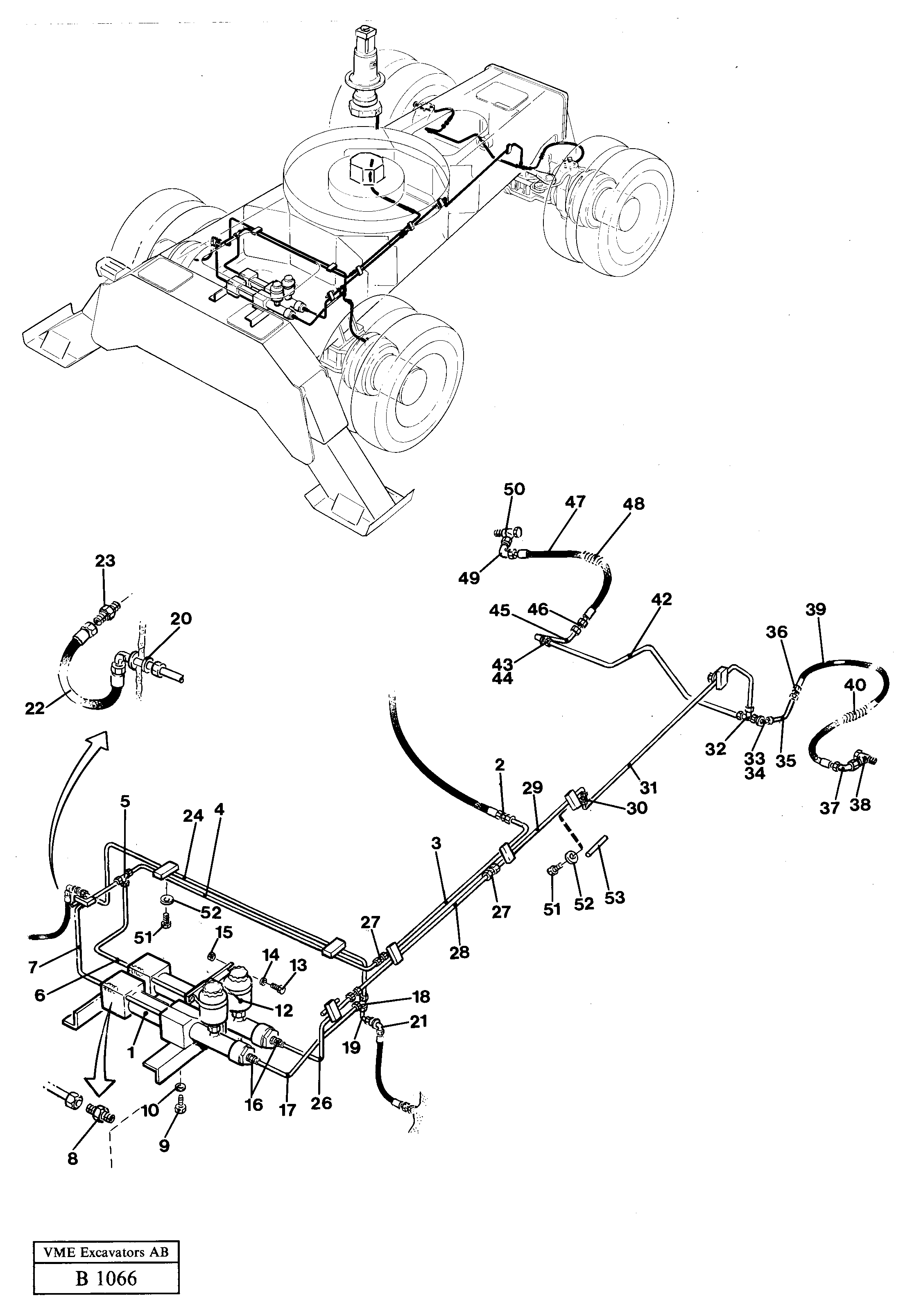 Brake system — volvo parts diagram