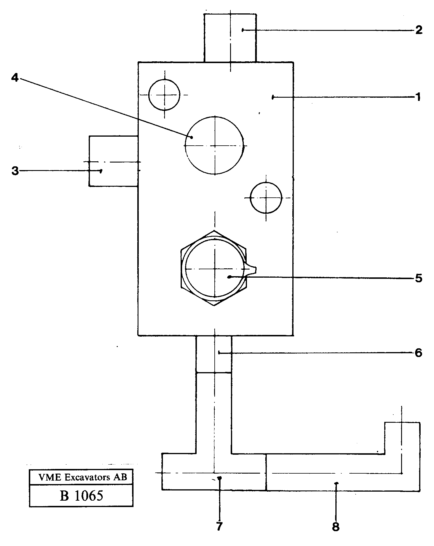Pressure control board — volvo parts diagram