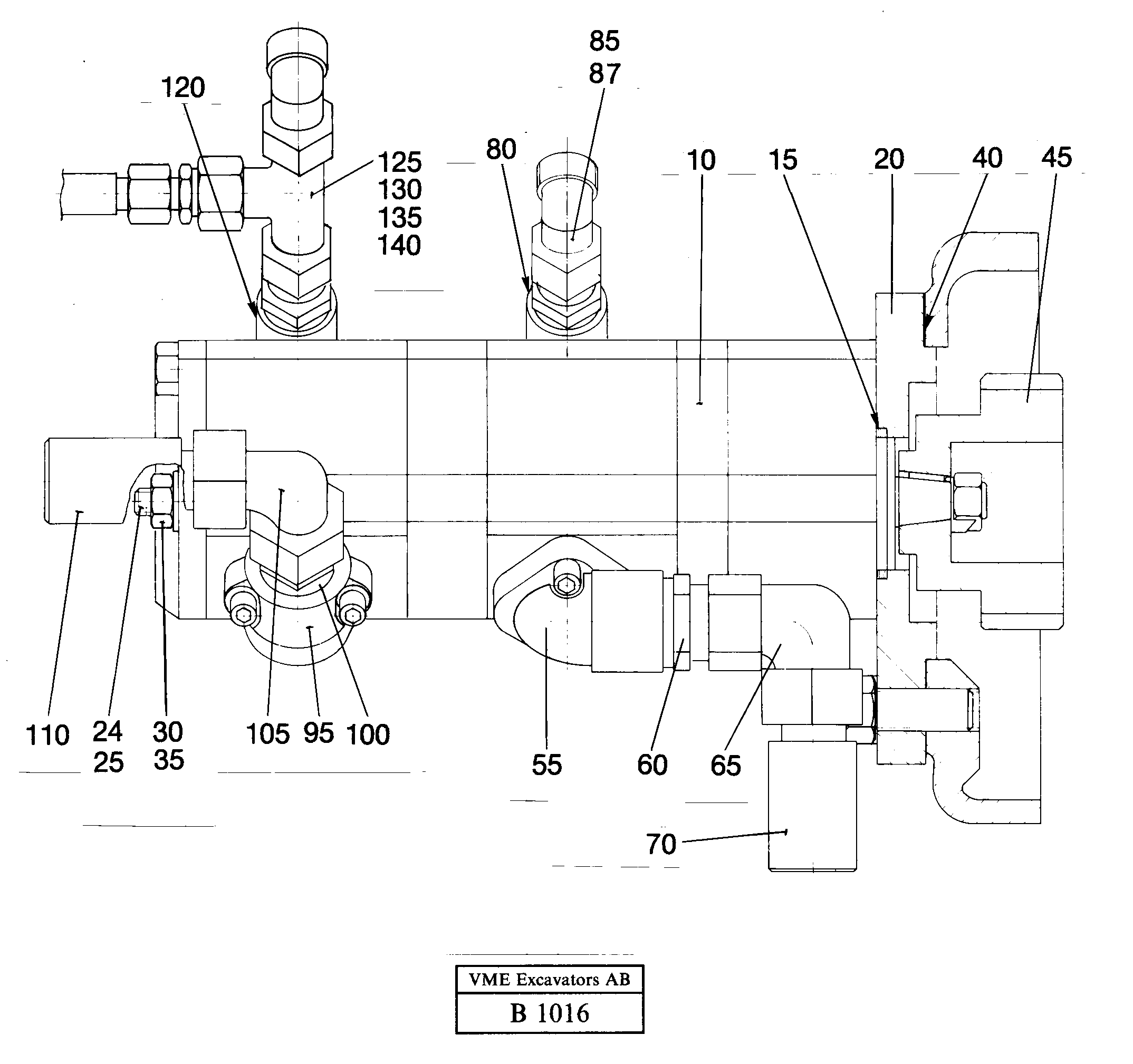 Control pump Steering- and servopump — volvo parts diagram