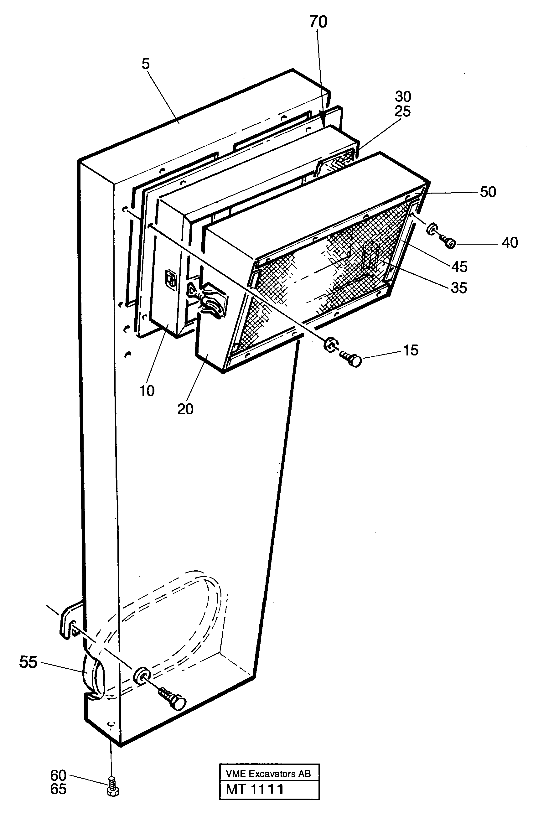 Air inlet — volvo parts diagram