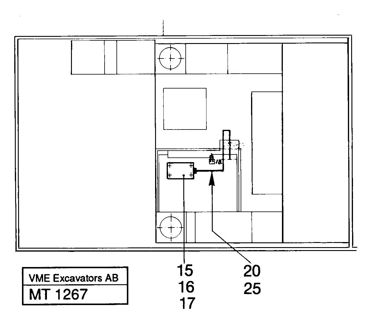 Overspeed guard  14246161 — volvo parts diagram
